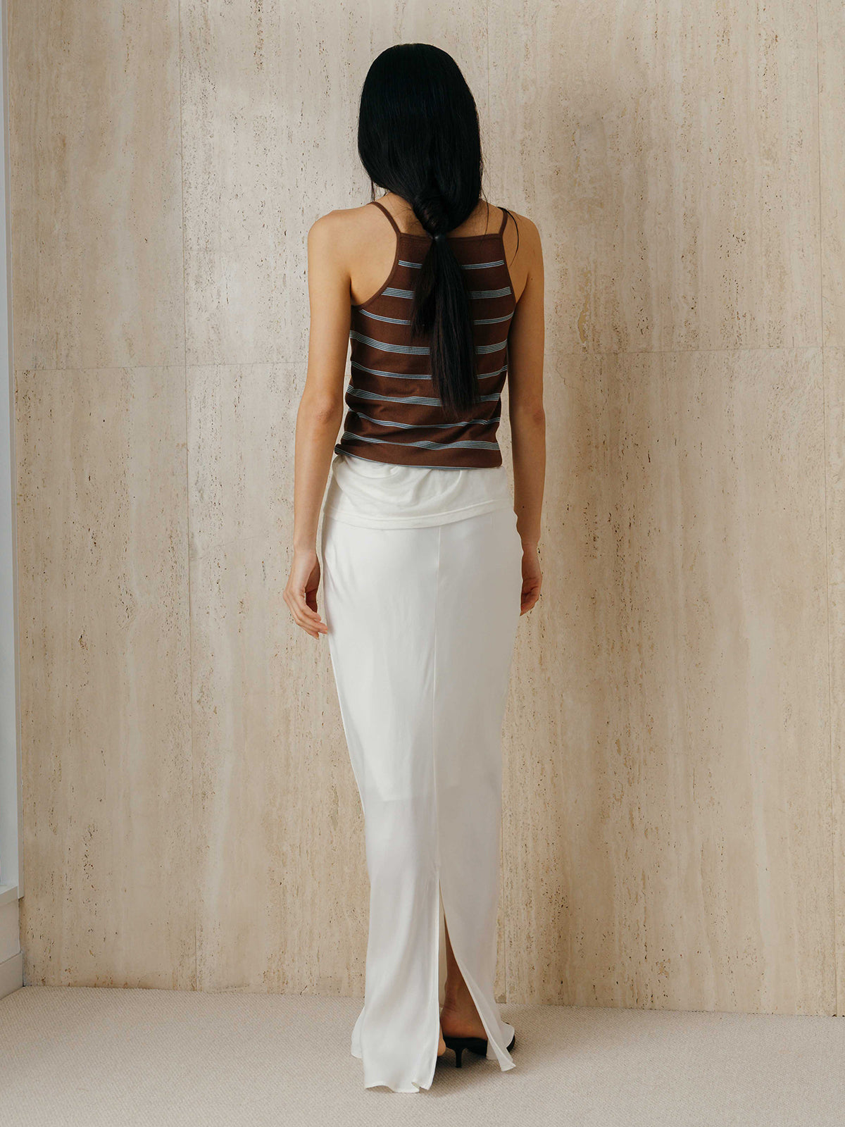 MULCH BORDER KNIT CAMISOLE