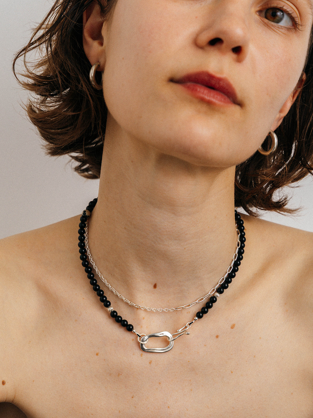 【CREDONA×Mollier】Dali Necklace Onyx