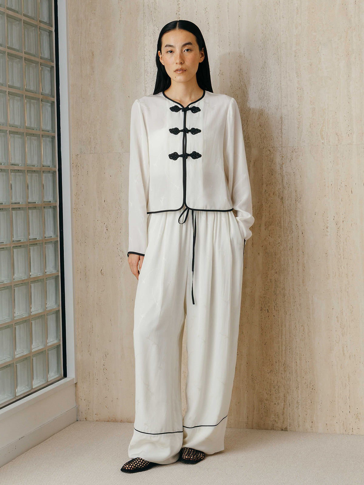 SATIN JQ CHINA JACKET