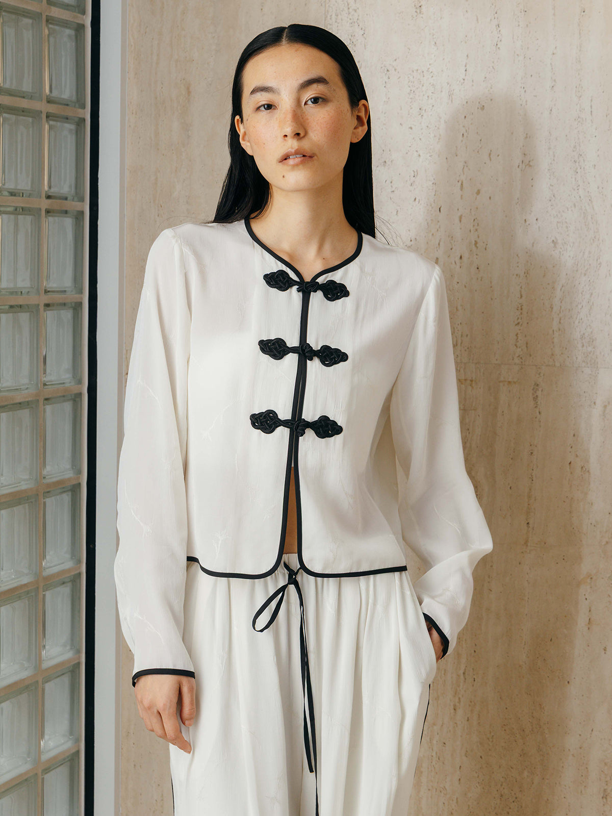 SATIN JQ CHINA JACKET