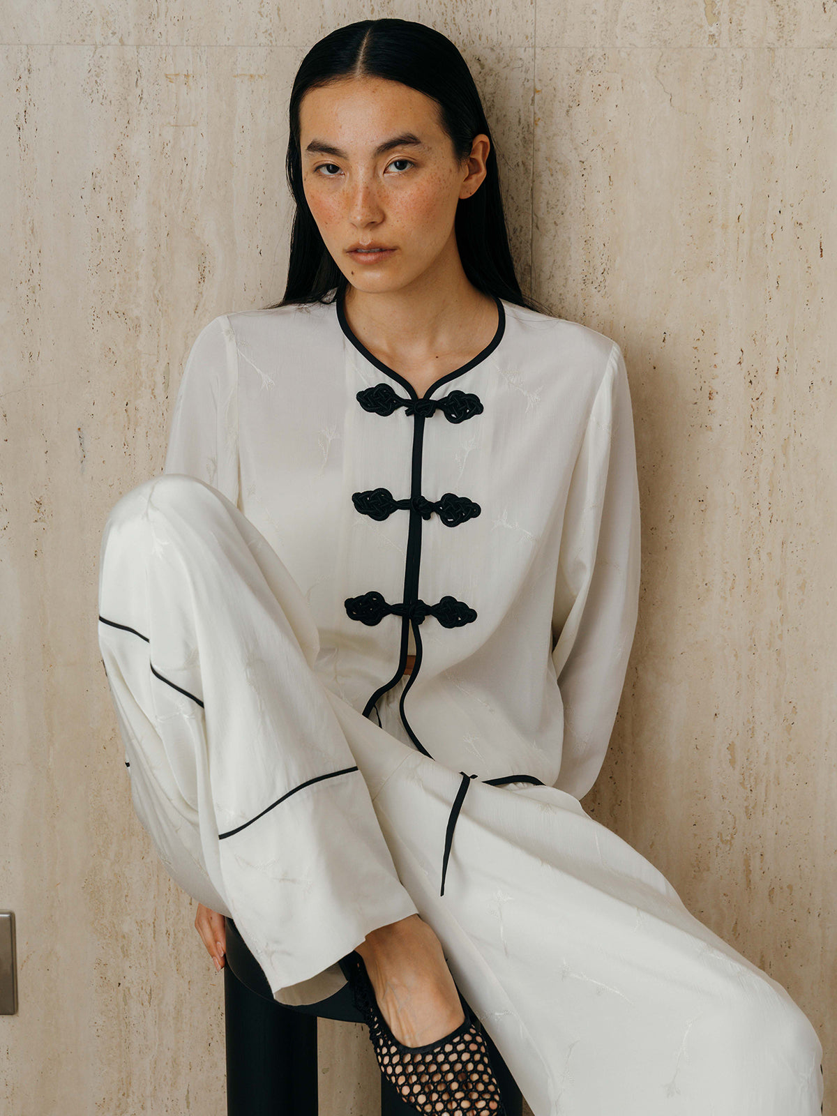 SATIN JQ CHINA JACKET