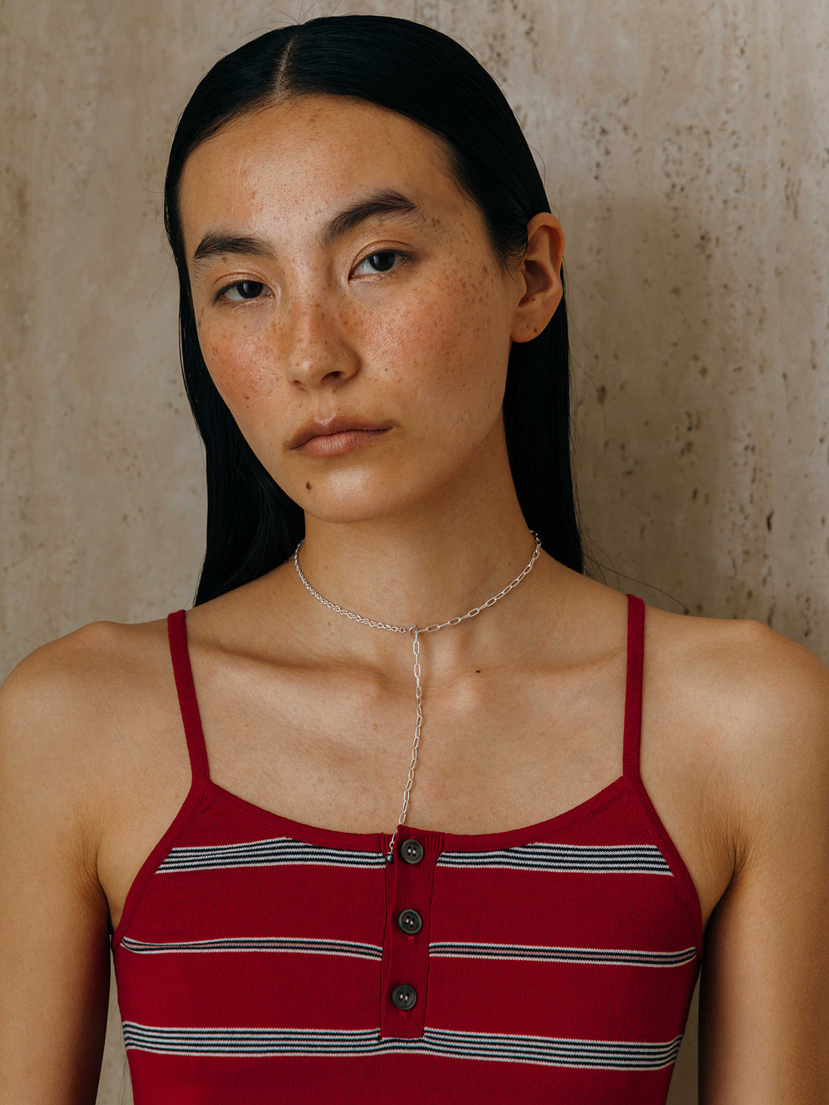 MULCH BORDER KNIT CAMISOLE