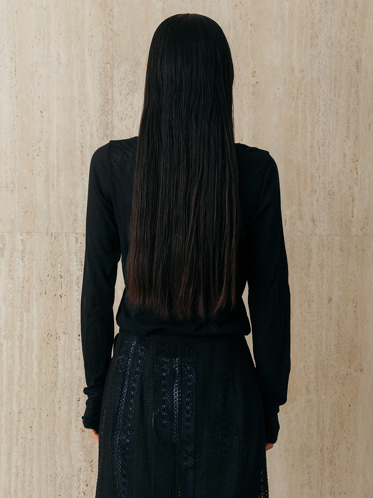 EMBROIDERY SHEER TOPS