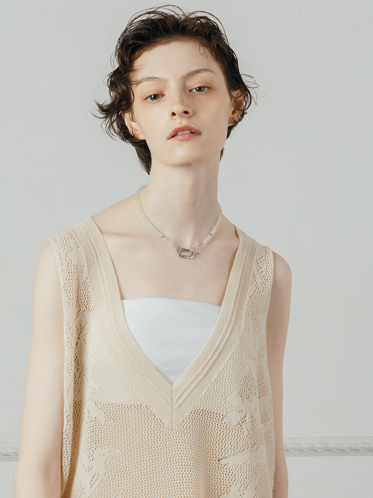 LACE KNIT TOPS