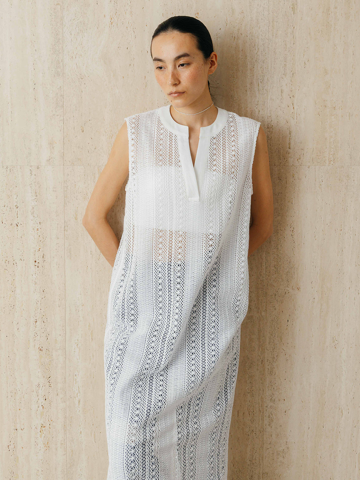 SHEER LONG ONEPIECE