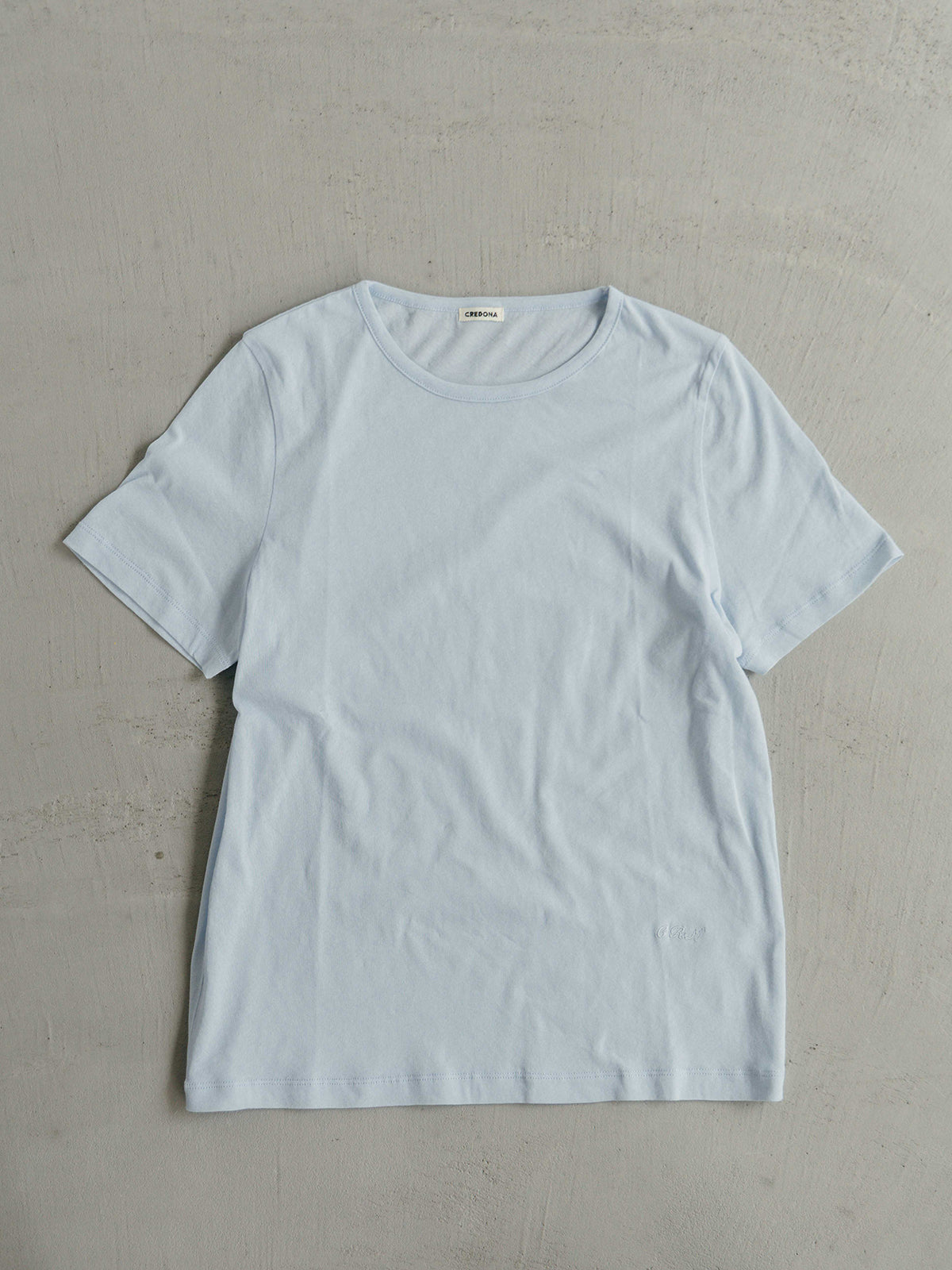 EMBROIDERY SHEER TEE