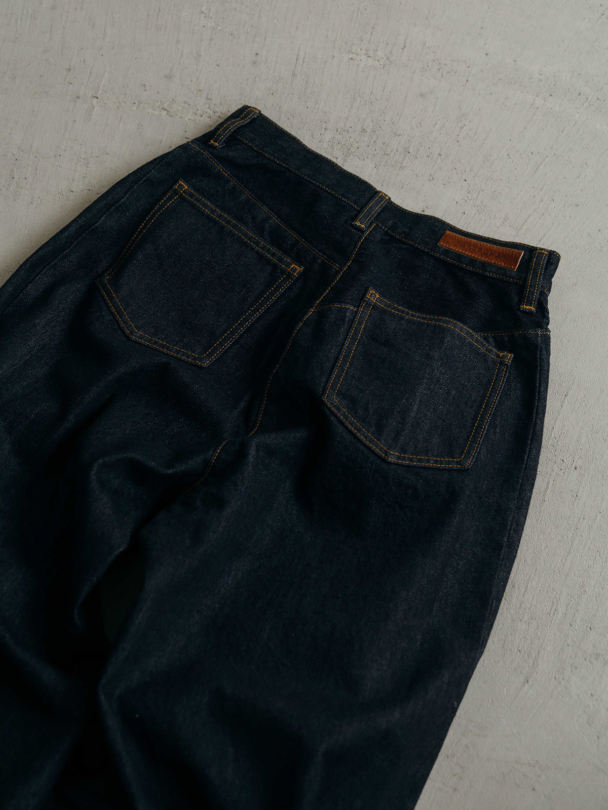 WIDE BEETLE DENIM PANTS