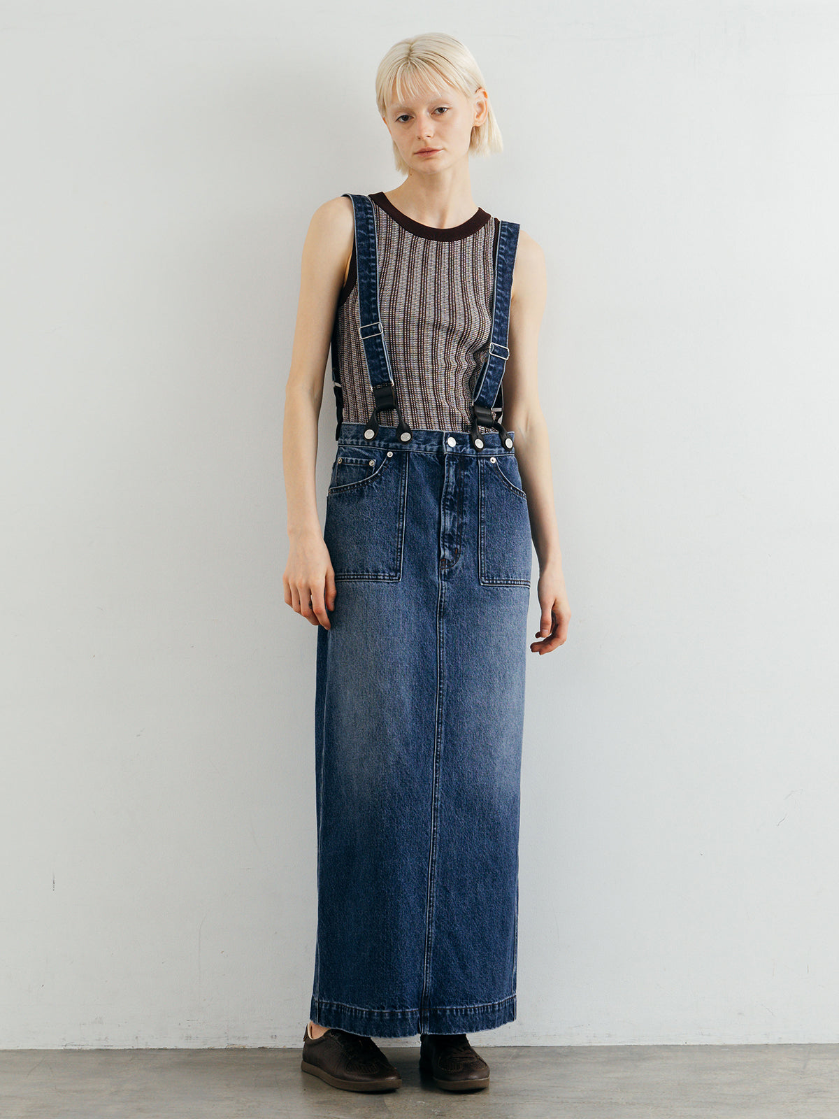 DENIM JUMP SKIRT