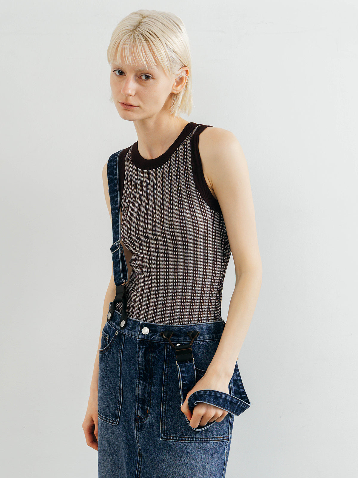 DENIM JUMP SKIRT
