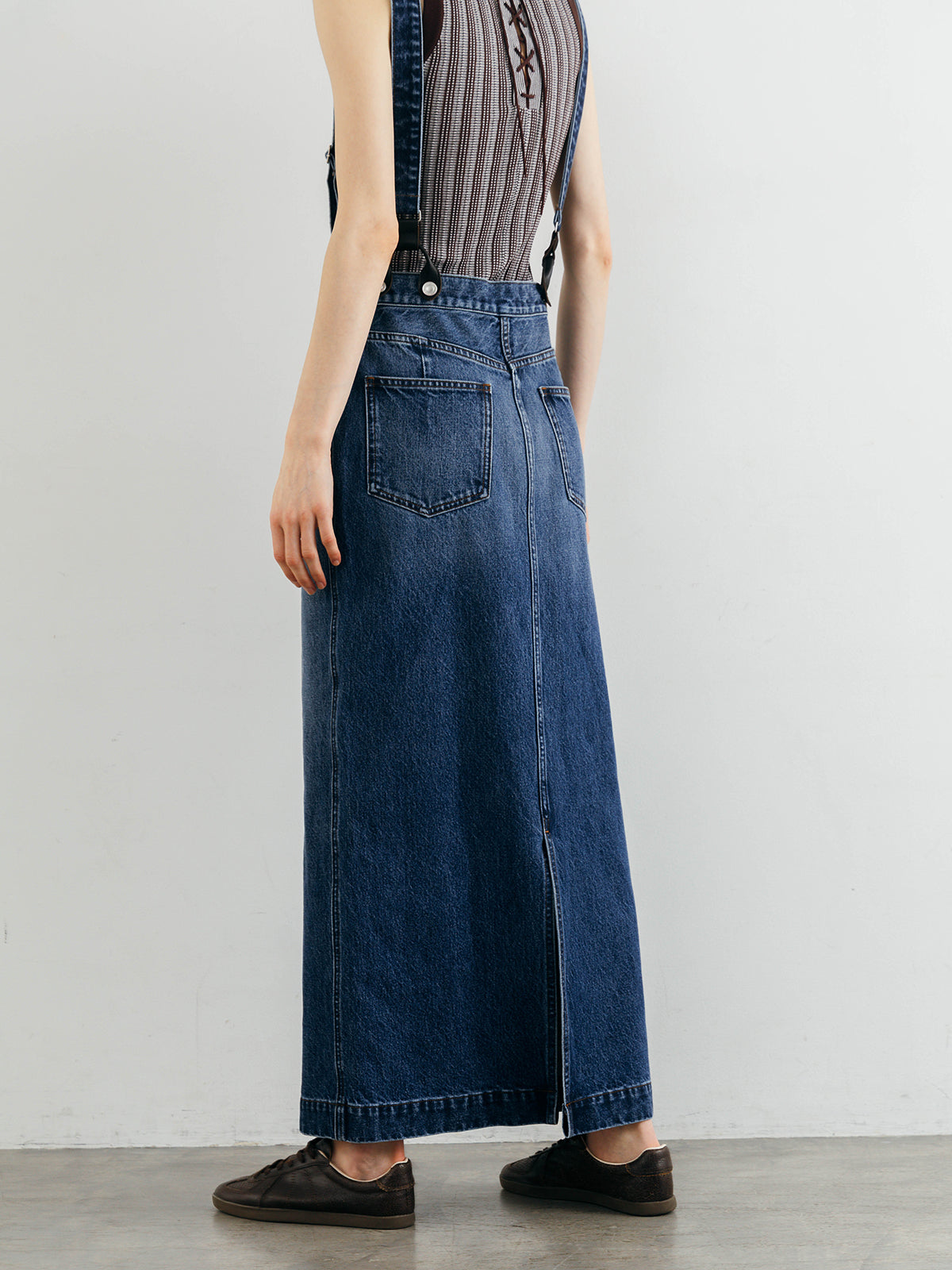 DENIM JUMP SKIRT