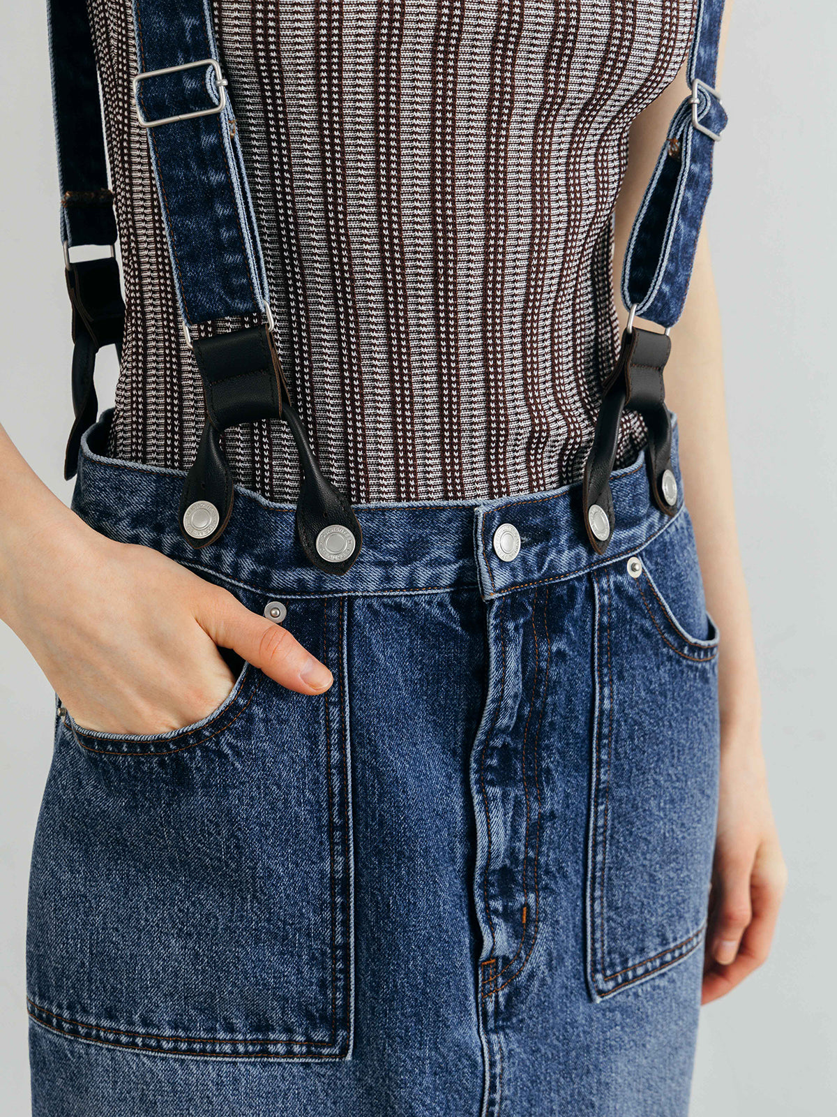 DENIM JUMP SKIRT