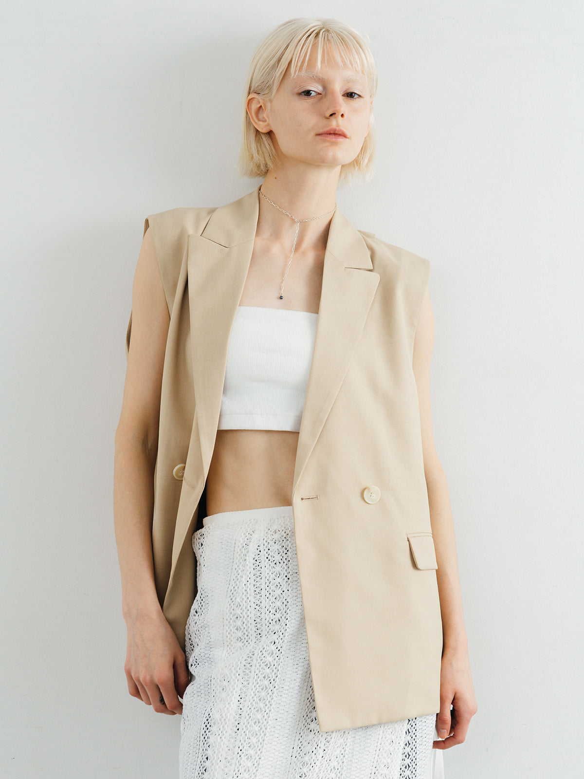 OVER SIZE DESIGN VEST