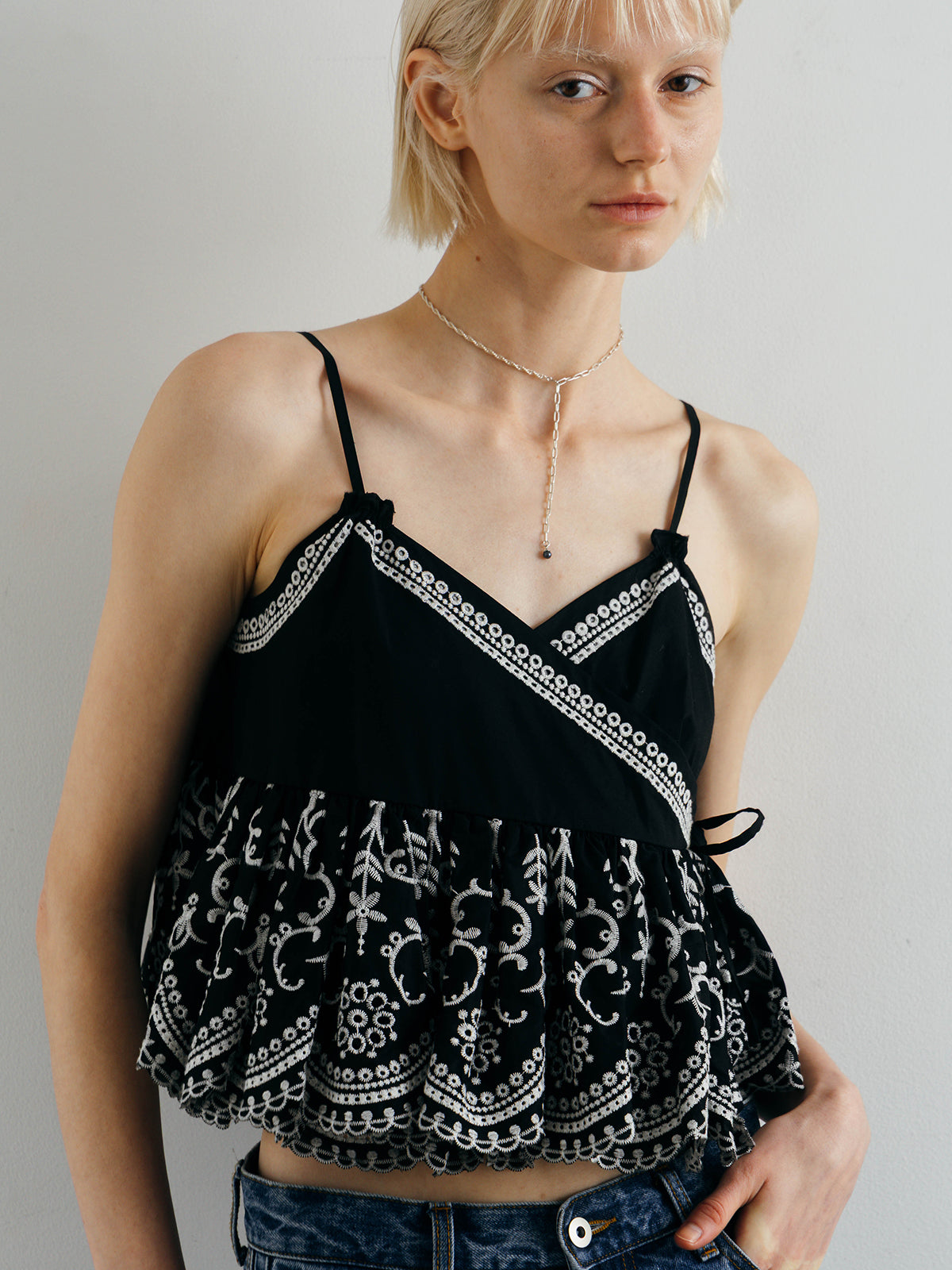 LACE PATCHWORK TOPS