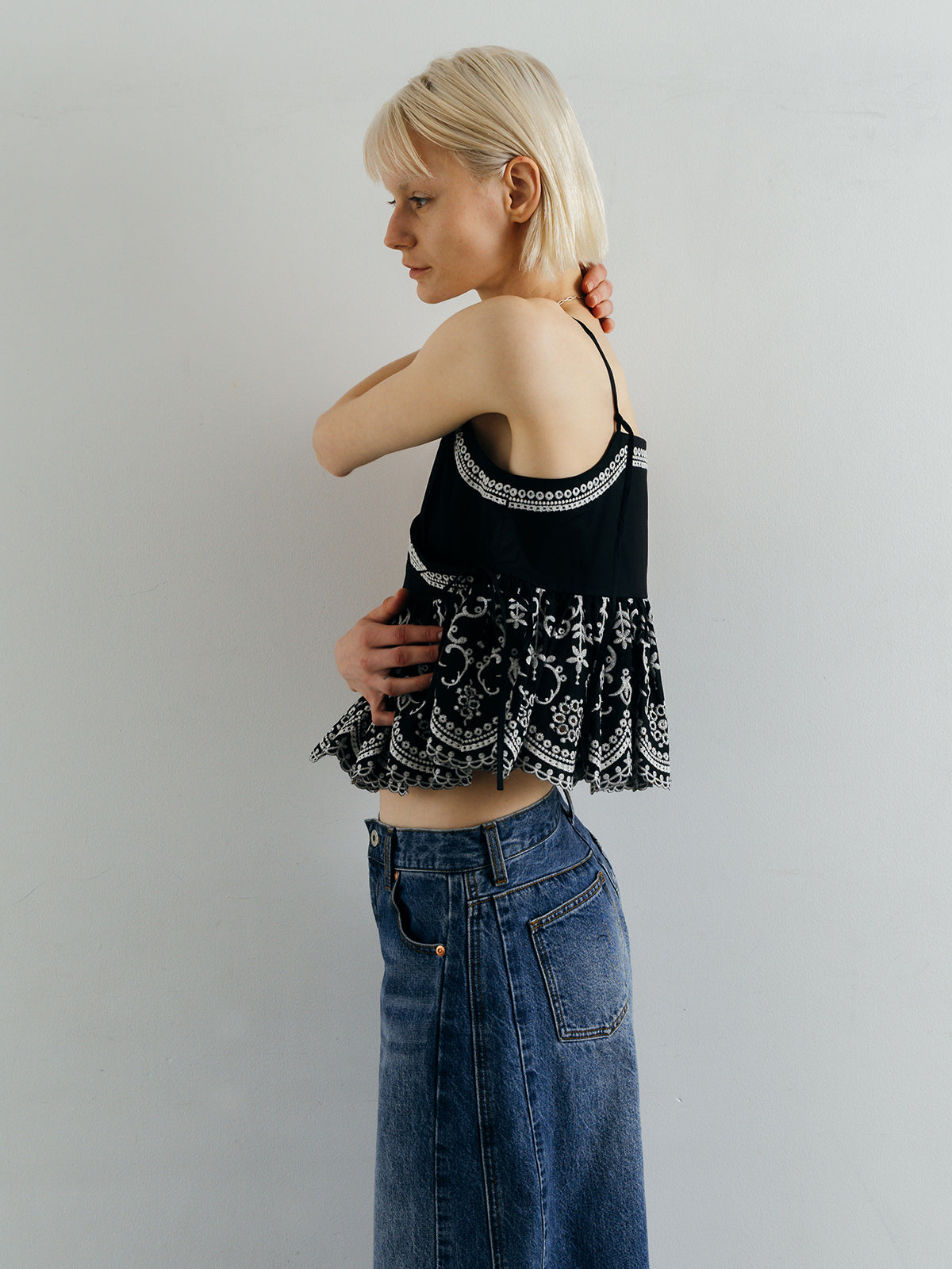 LACE PATCHWORK TOPS