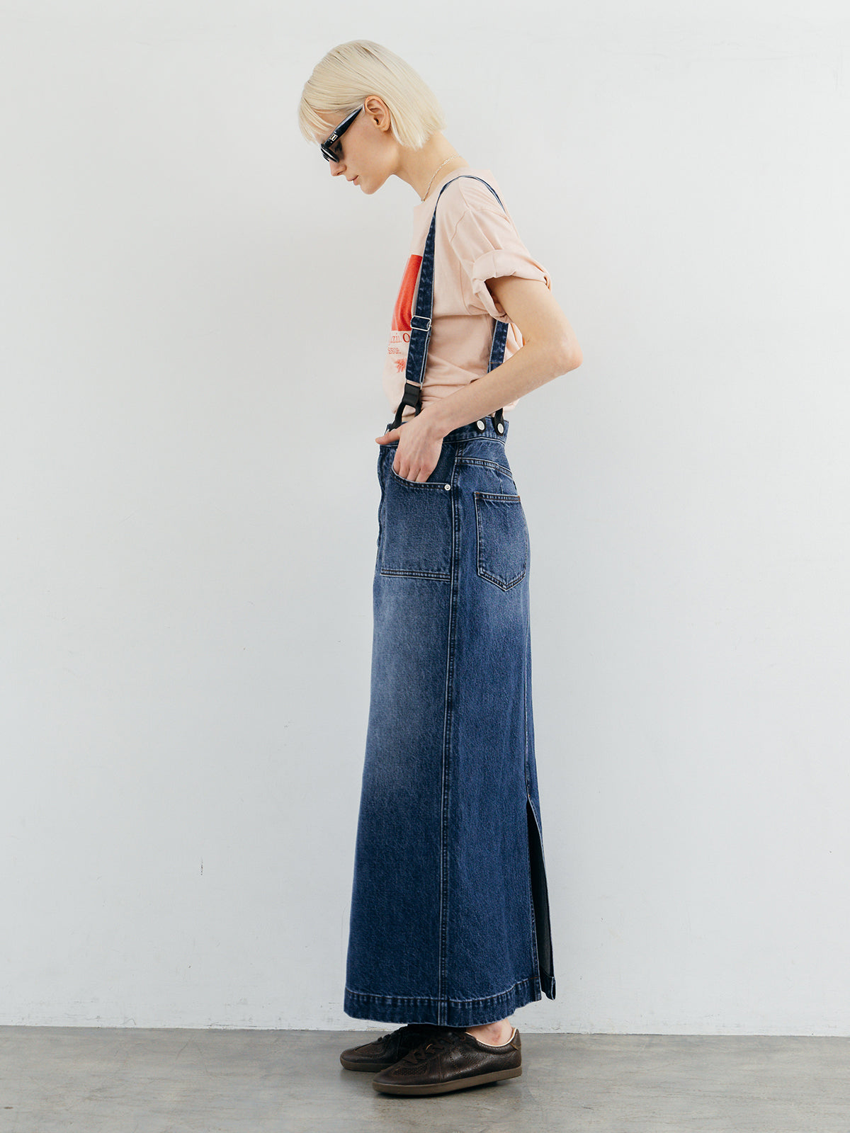 DENIM JUMP SKIRT