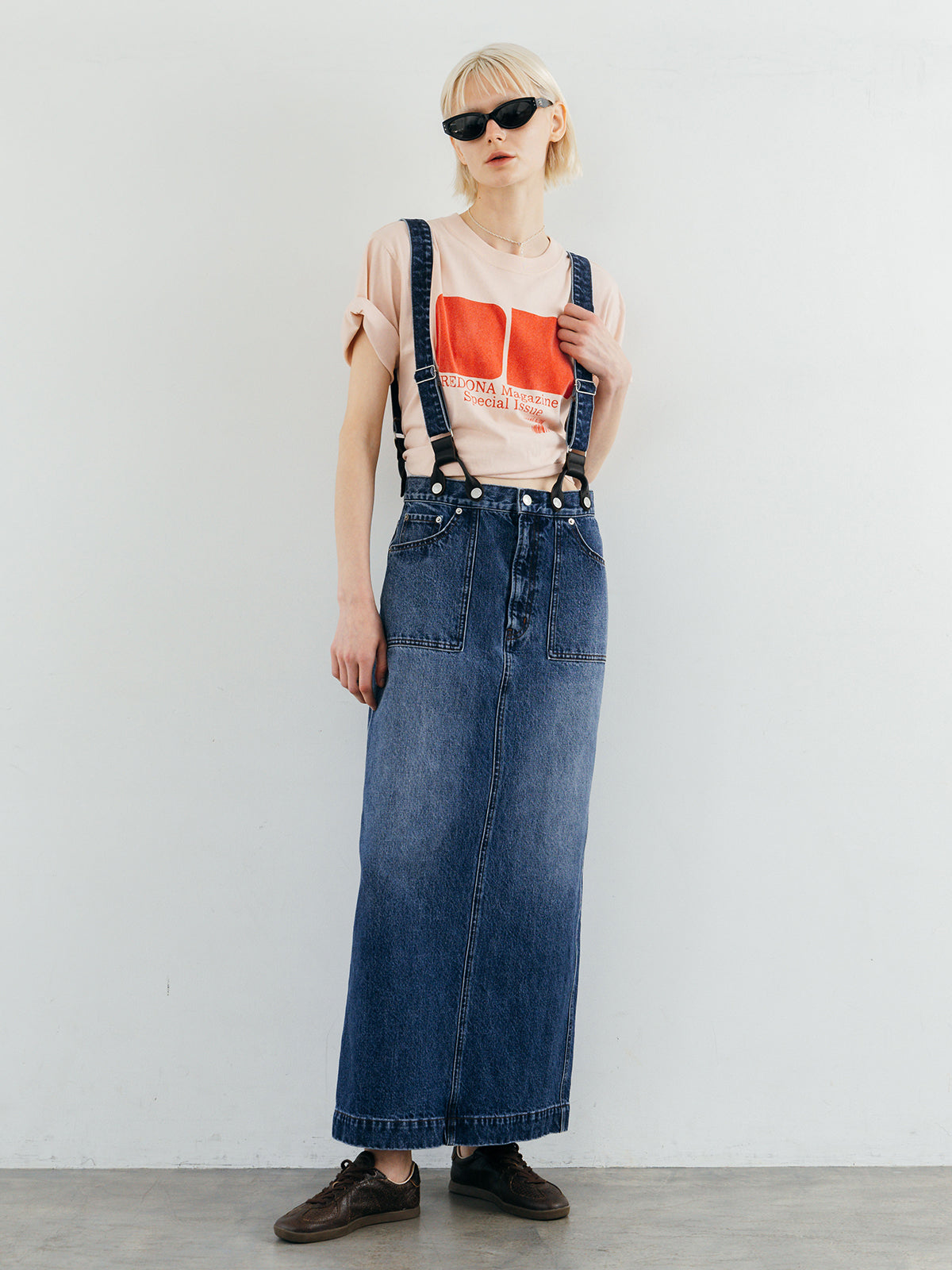 DENIM JUMP SKIRT
