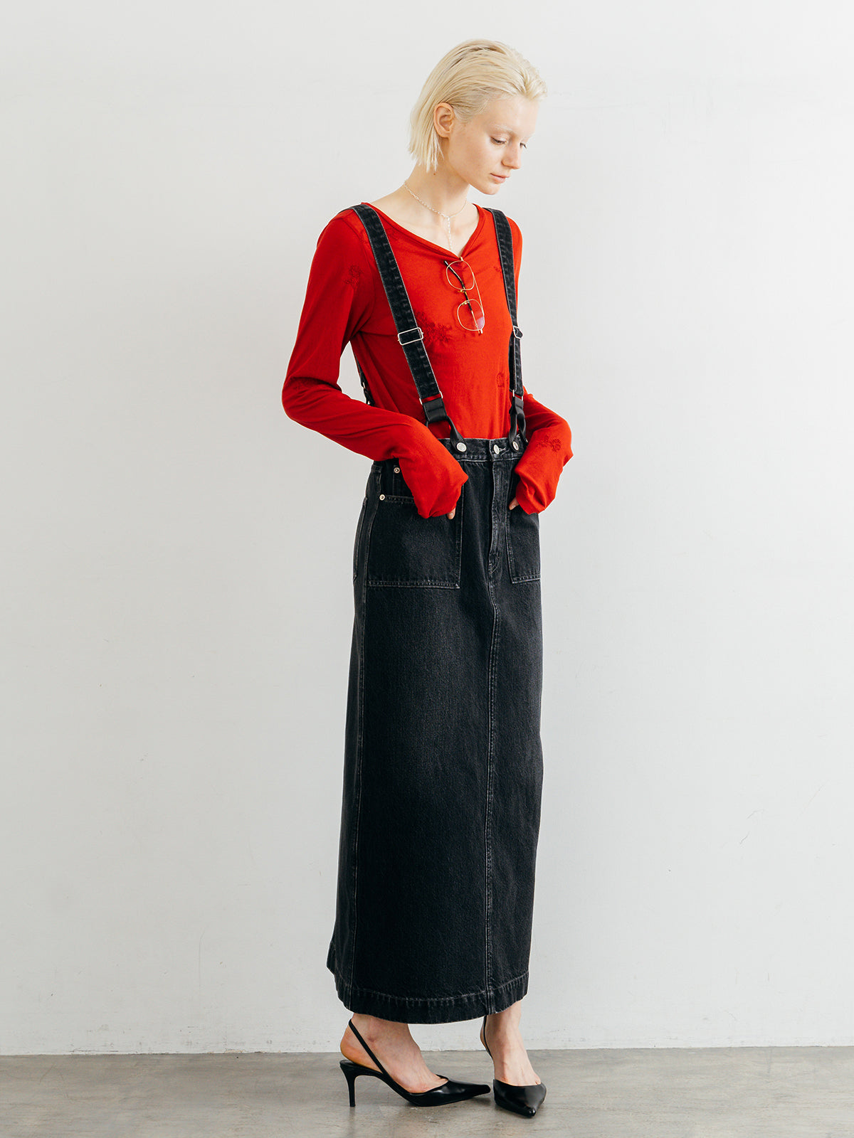 EMBROIDERY SHEER TOPS