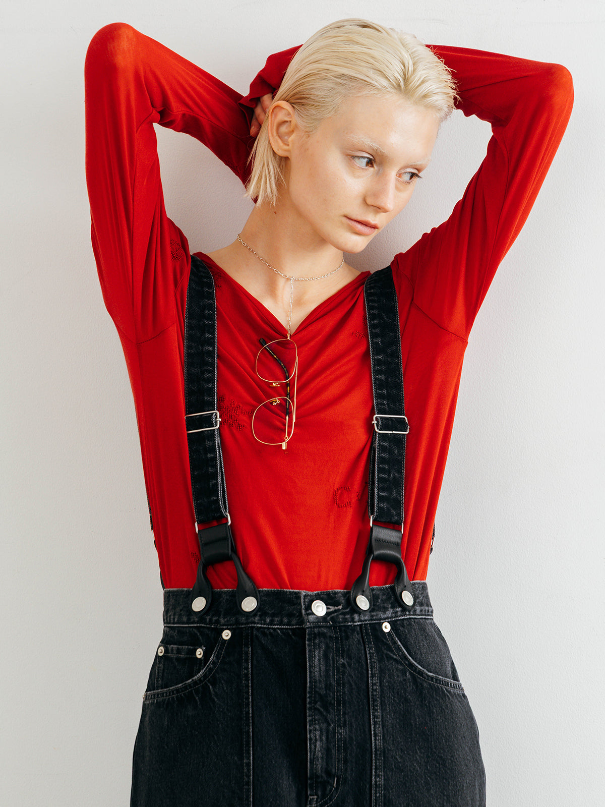 EMBROIDERY SHEER TOPS