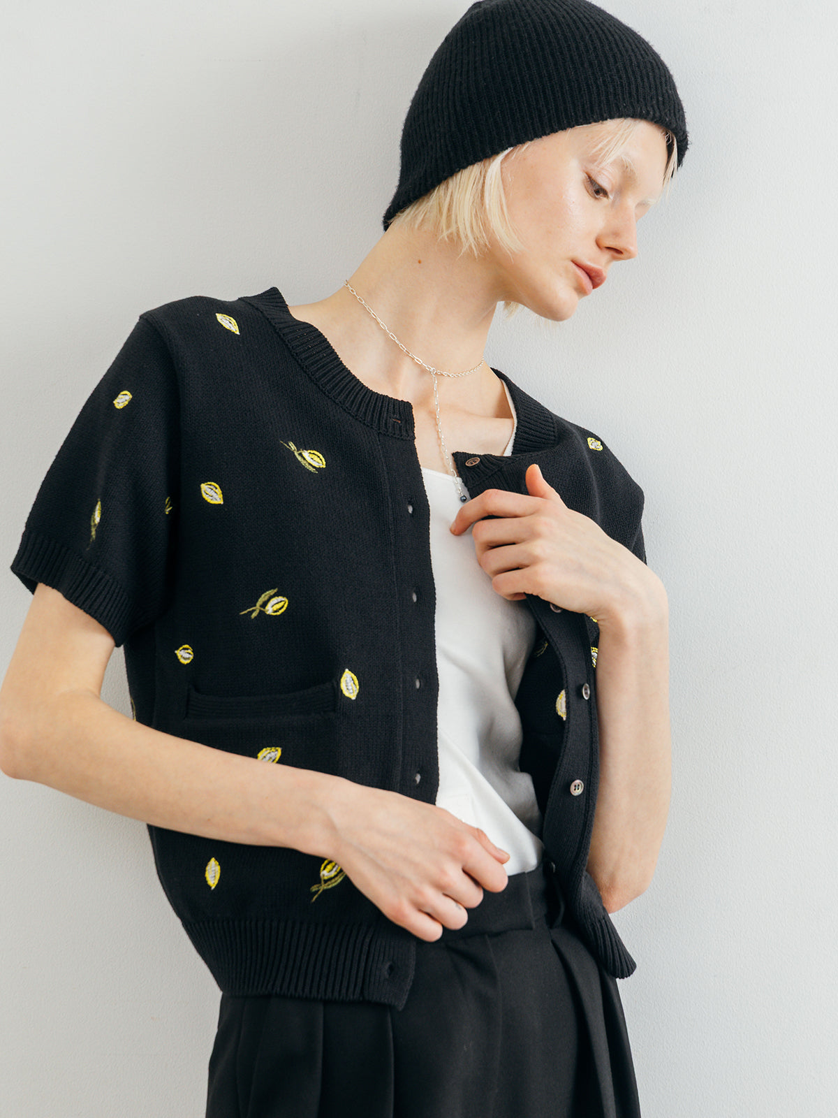 MOTIF EMBROIDERY KNIT CD