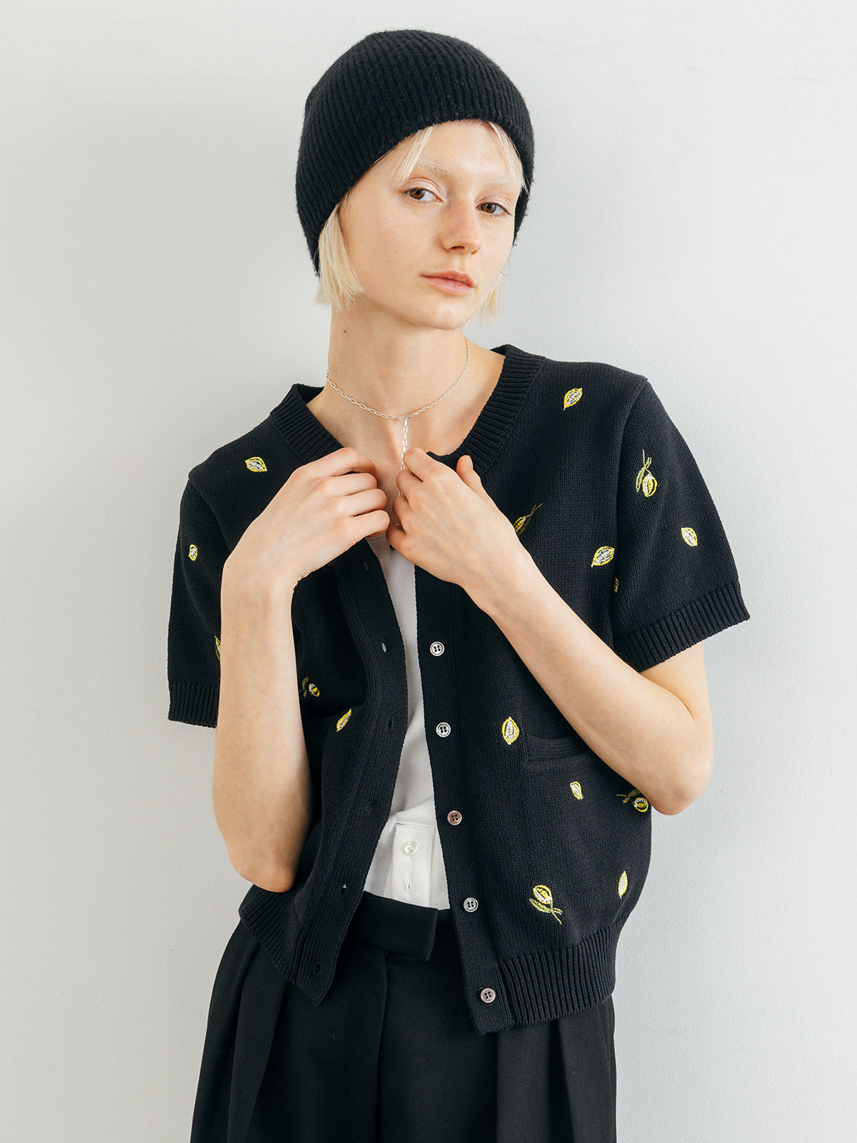 MOTIF EMBROIDERY KNIT CD