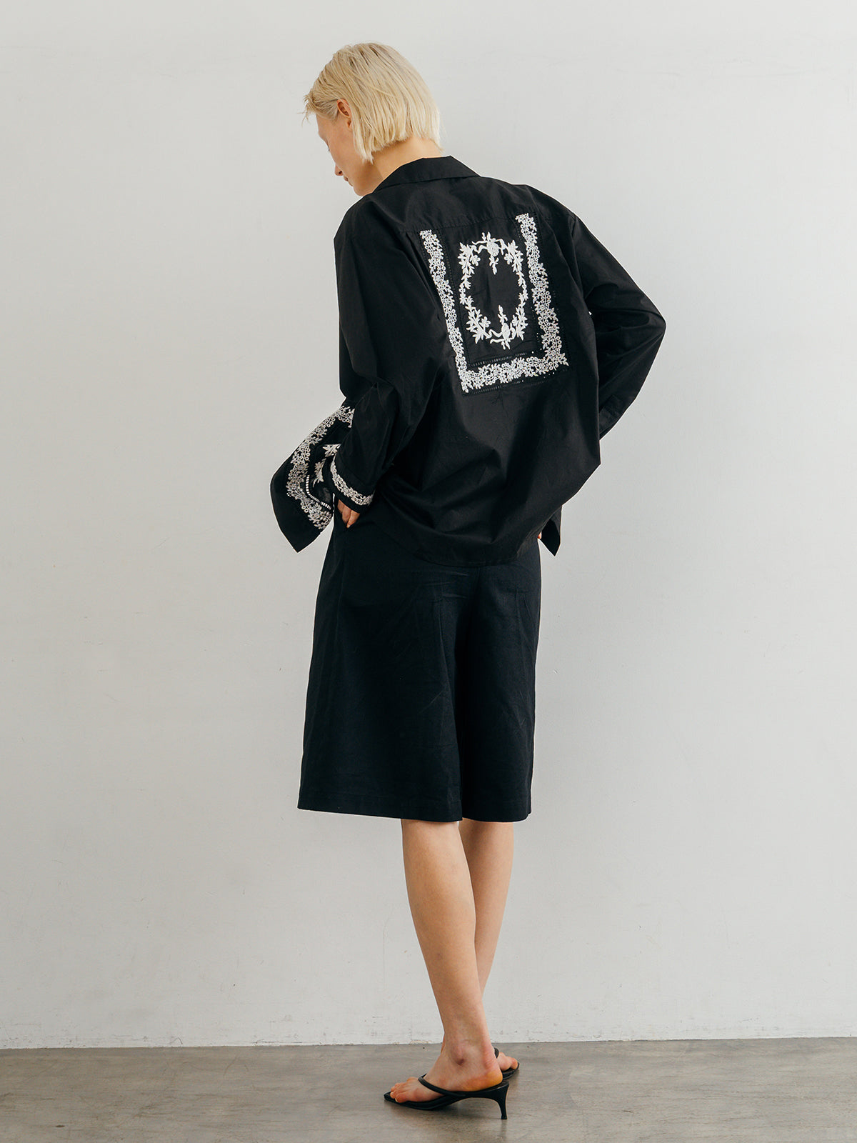 LACE PATCHWORK SHIRTS