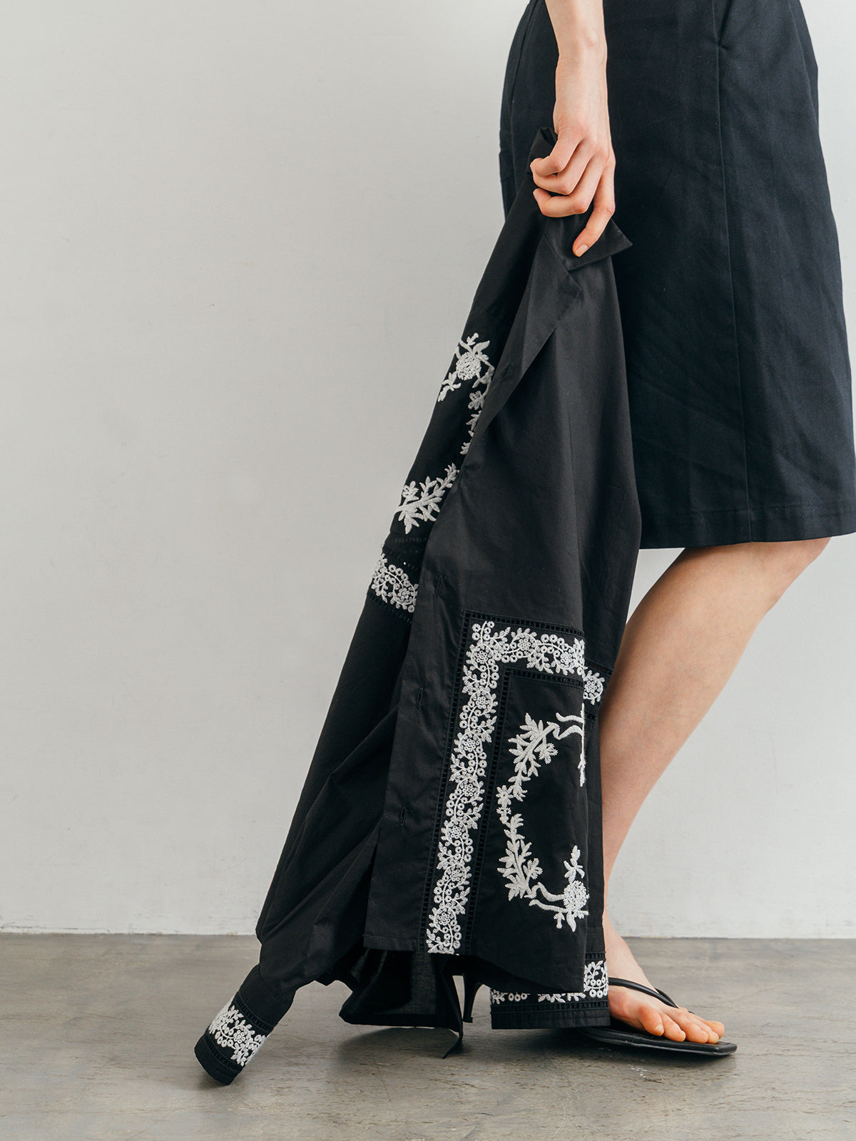 LACE PATCHWORK SHIRTS