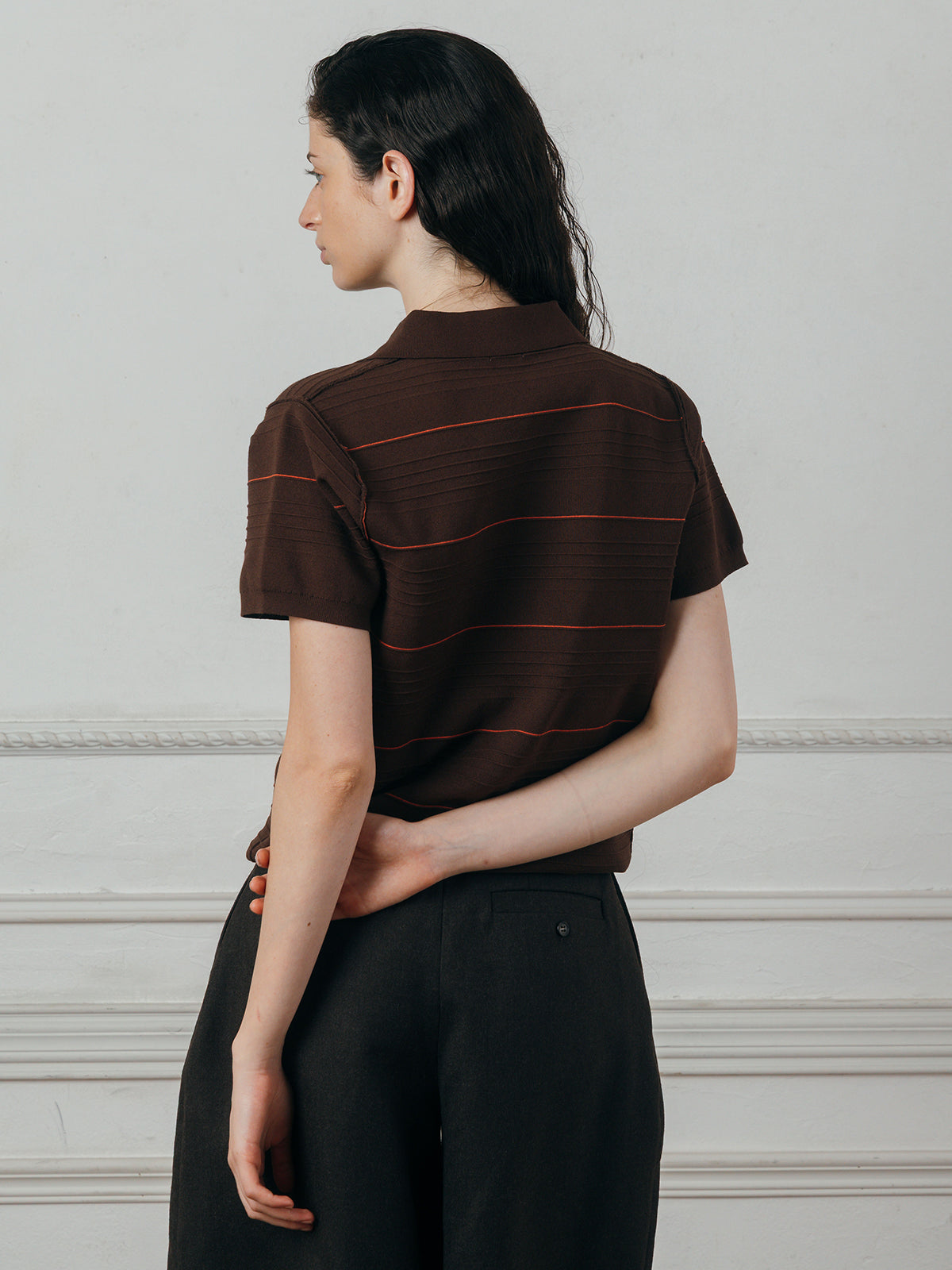 ZIP POLO SHIRT