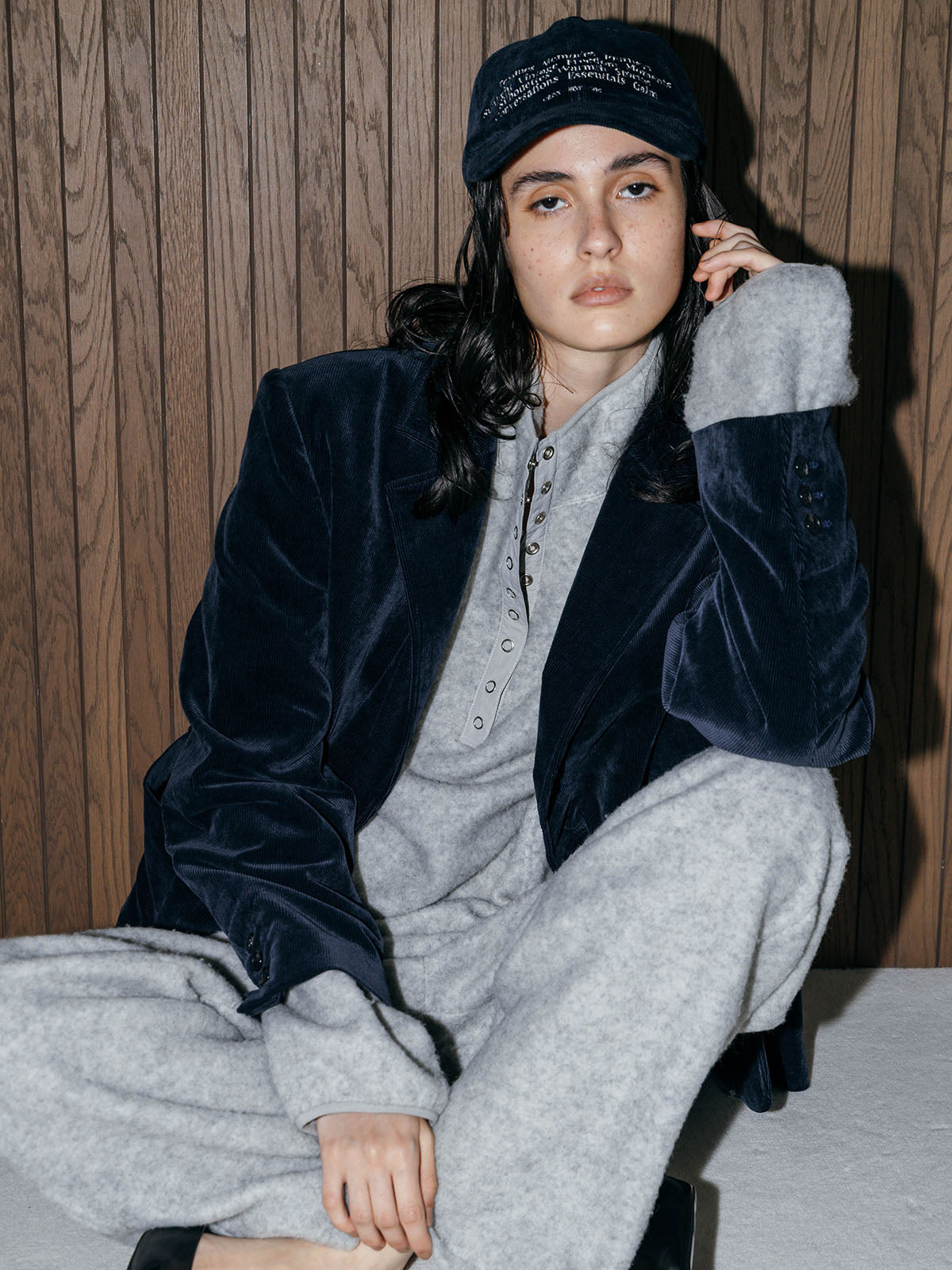 WOOL FLEECE TOP