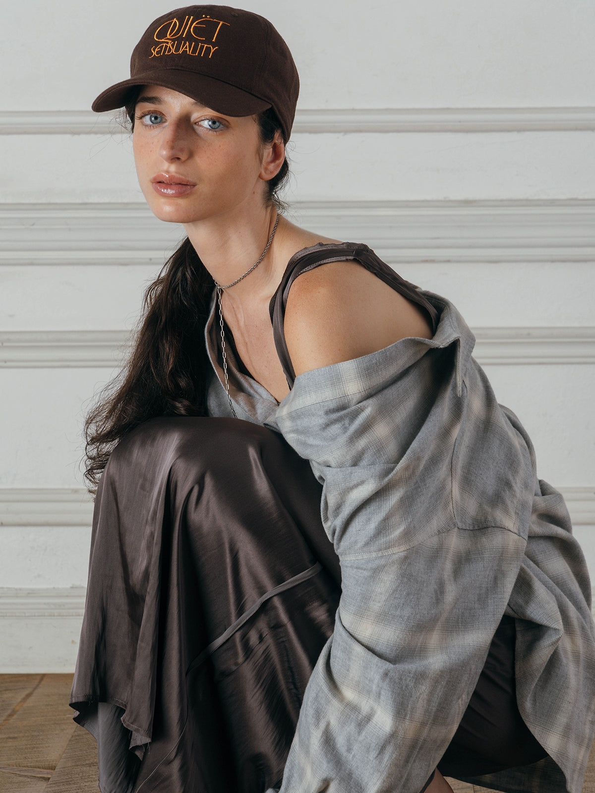 SATIN DRESS