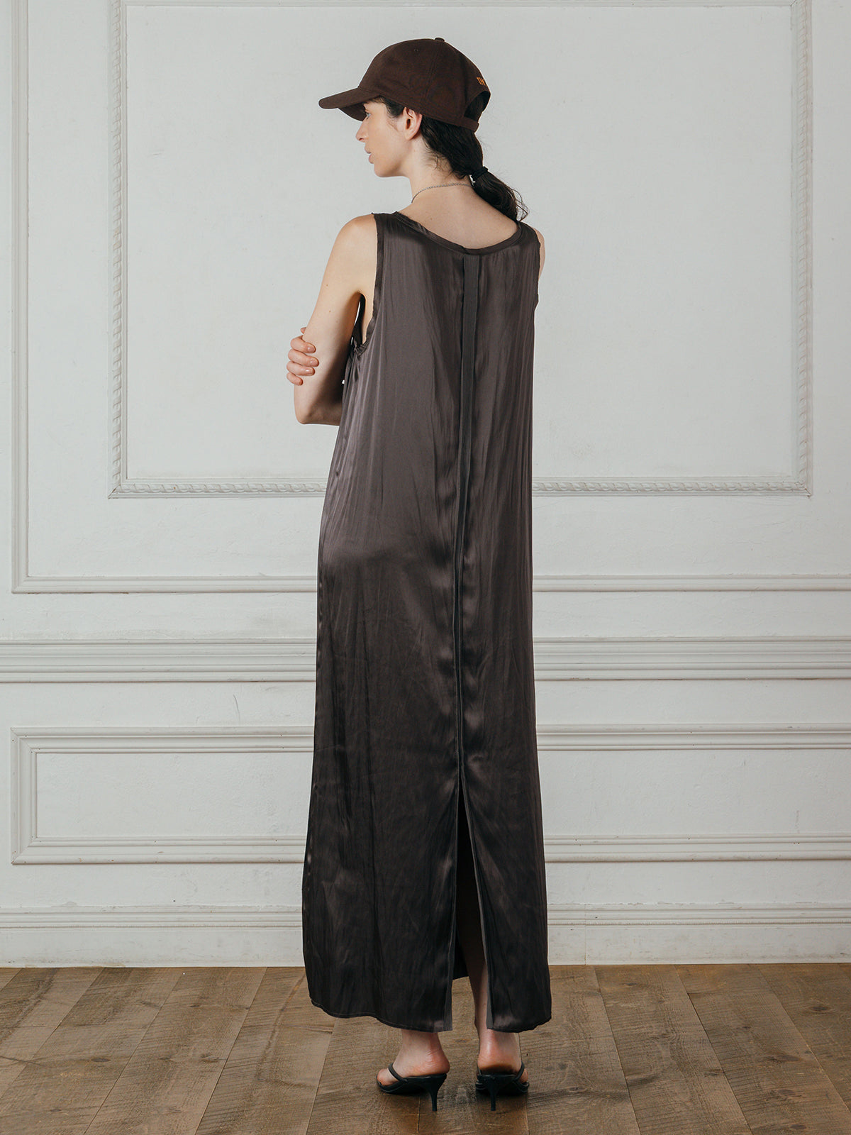 SATIN DRESS