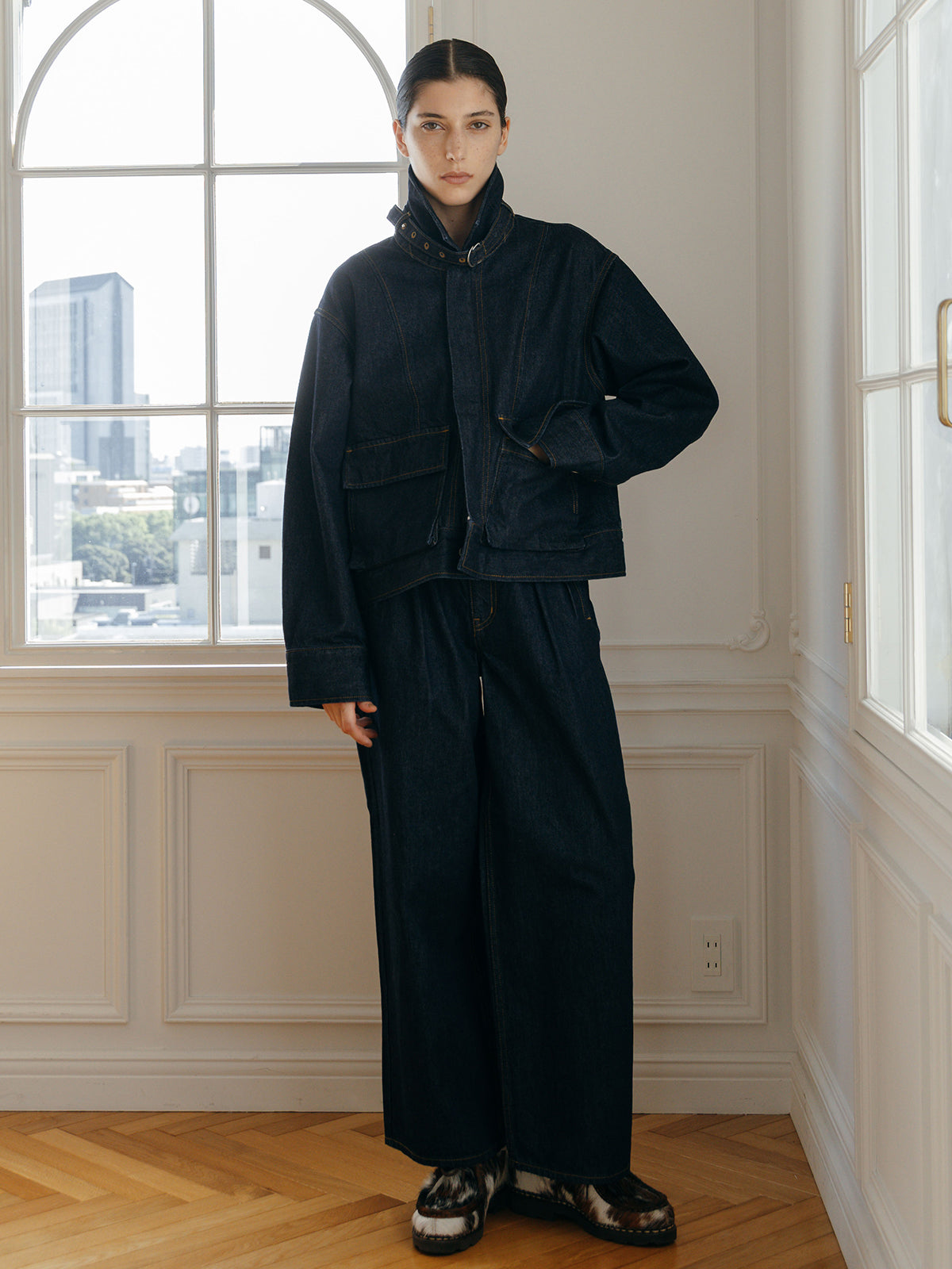 TWO POCKET DENIM JACKET