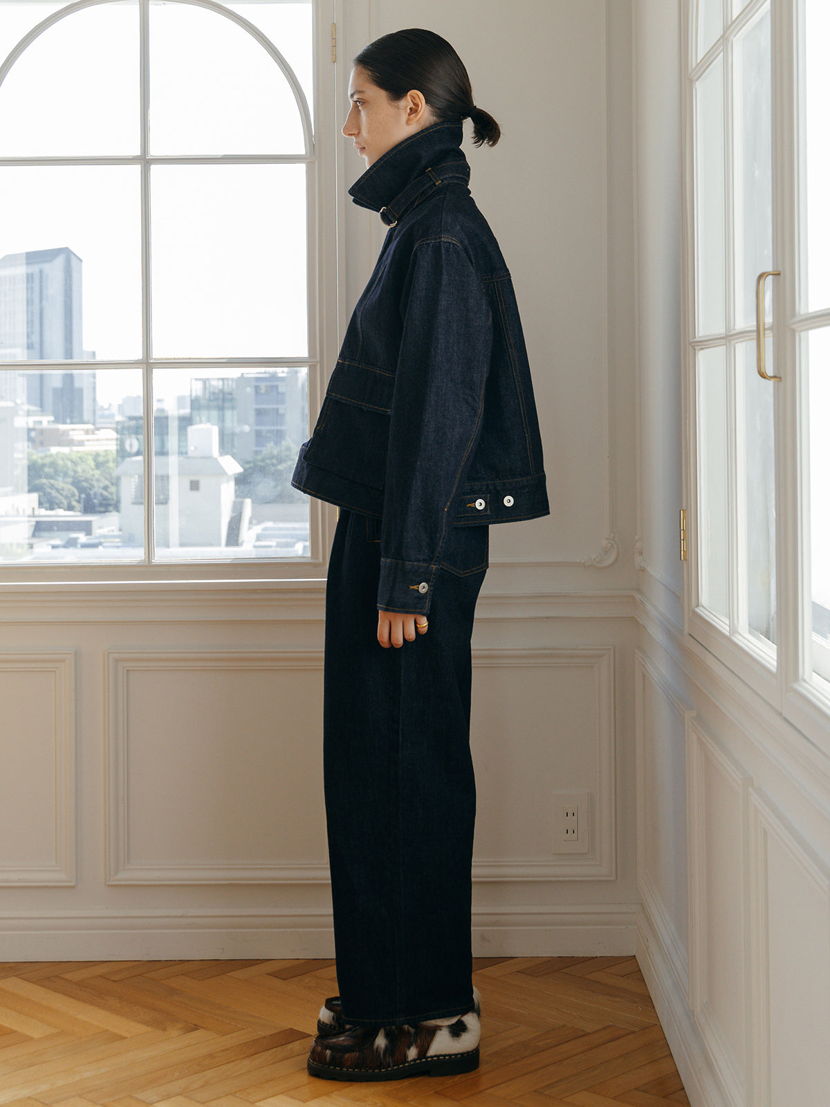 TWO POCKET DENIM JACKET