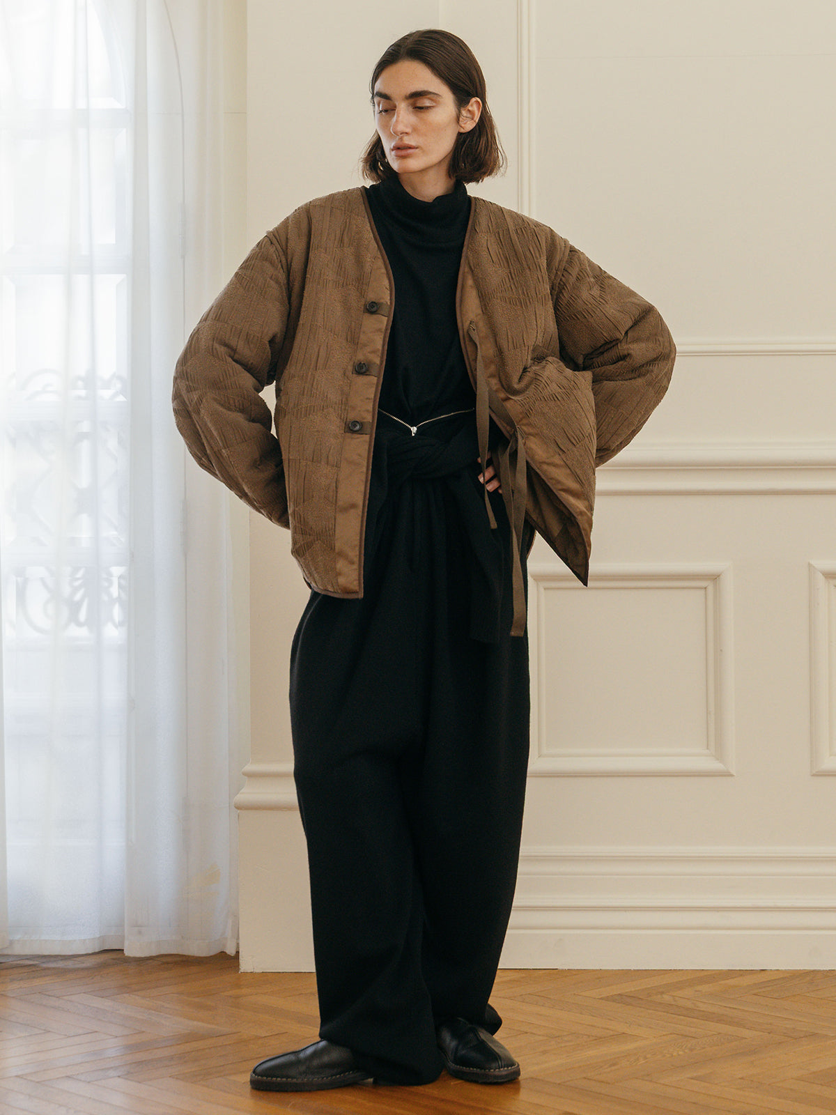 KIRYU JACQUARD LINER JACKET