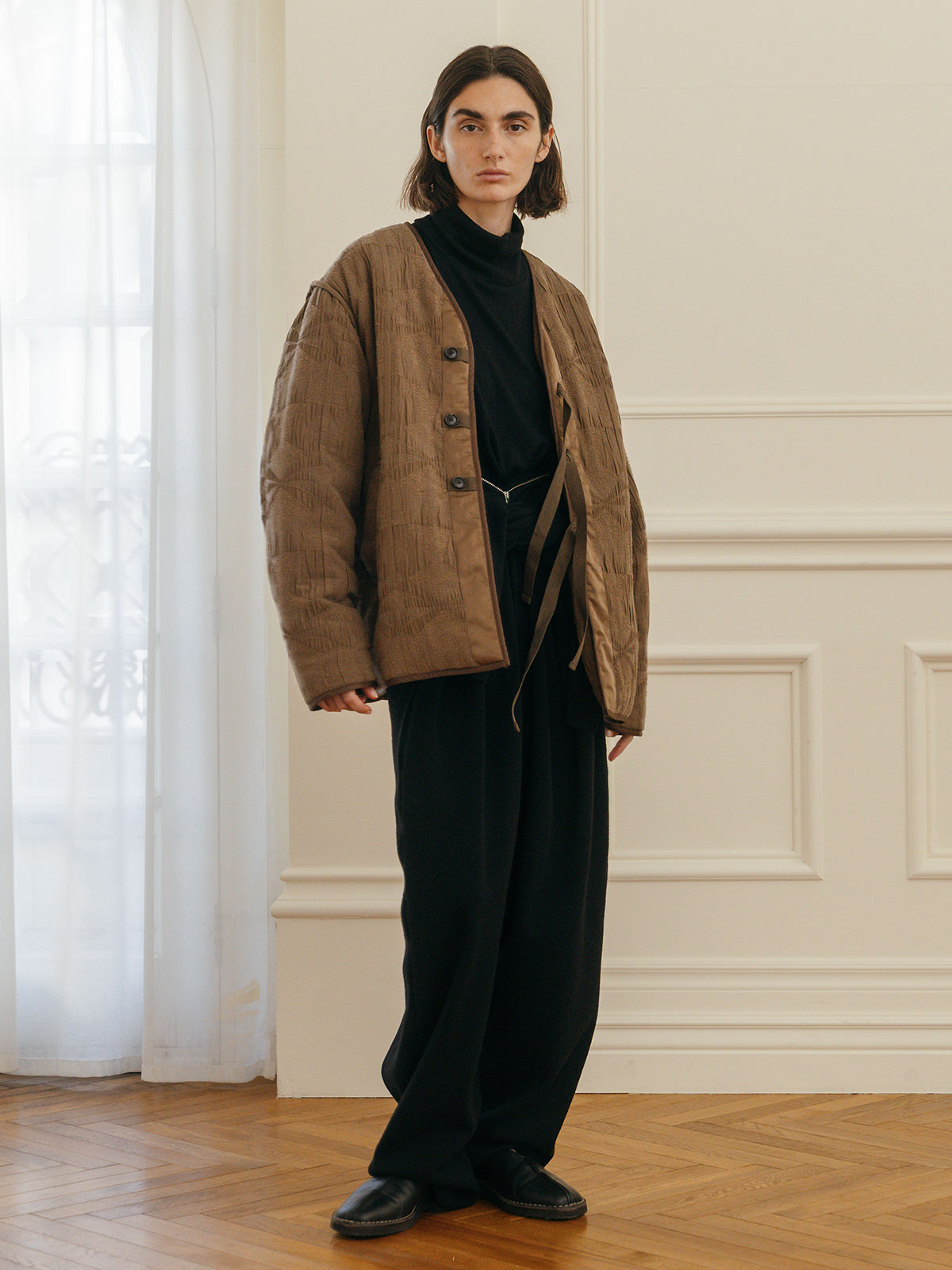 KIRYU JACQUARD LINER JACKET