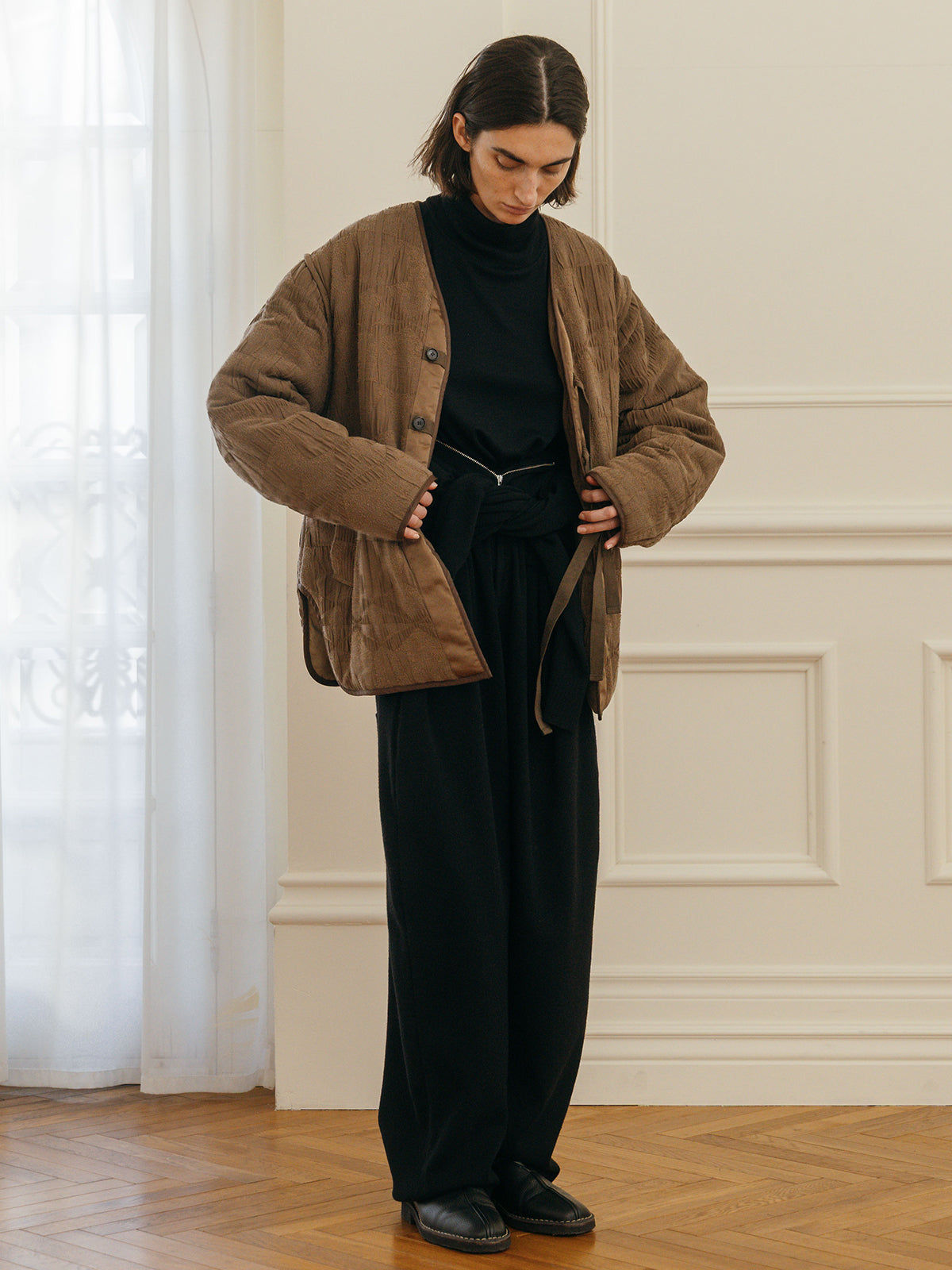 KIRYU JACQUARD LINER JACKET