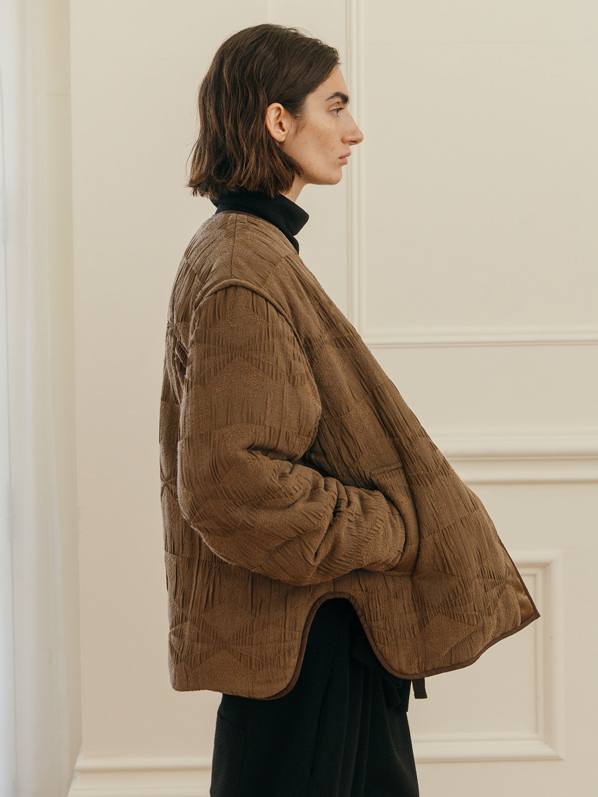 KIRYU JACQUARD LINER JACKET