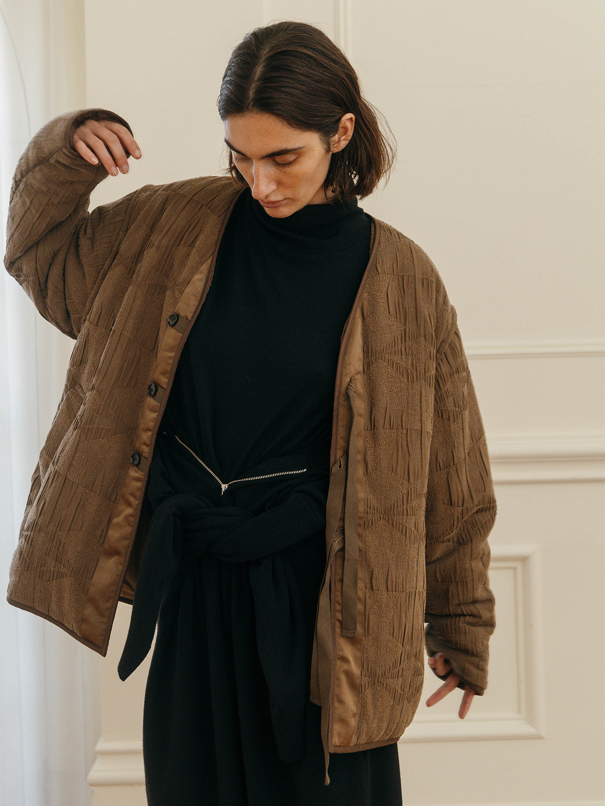 KIRYU JACQUARD LINER JACKET