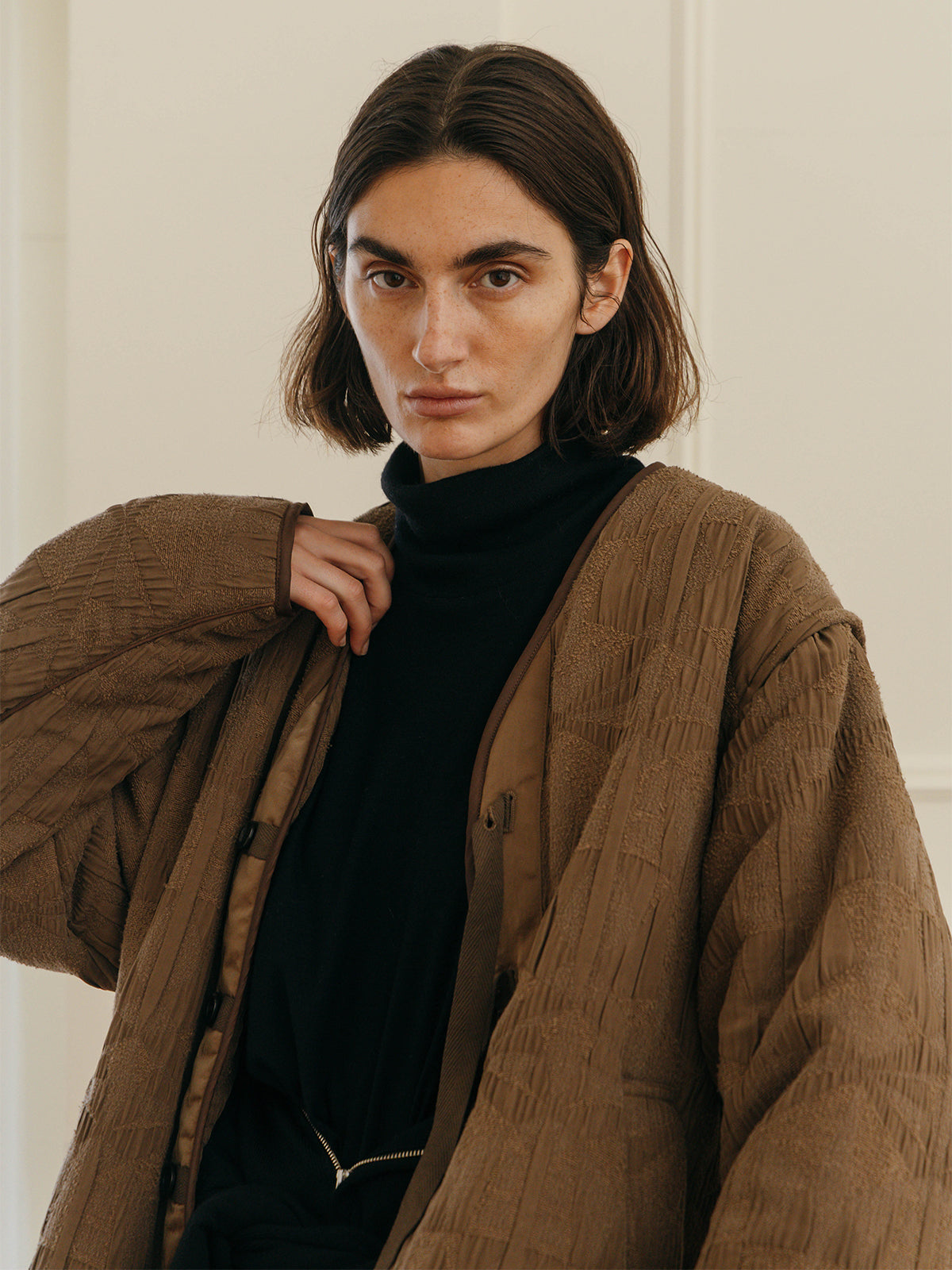 KIRYU JACQUARD LINER JACKET