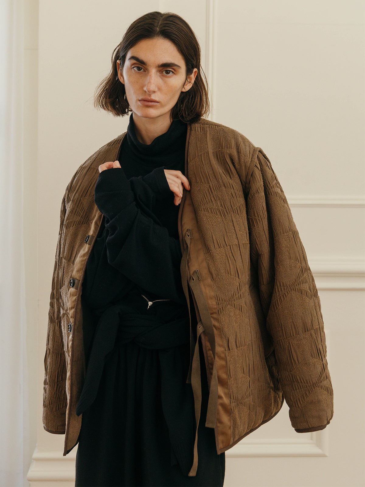 KIRYU JACQUARD LINER JACKET