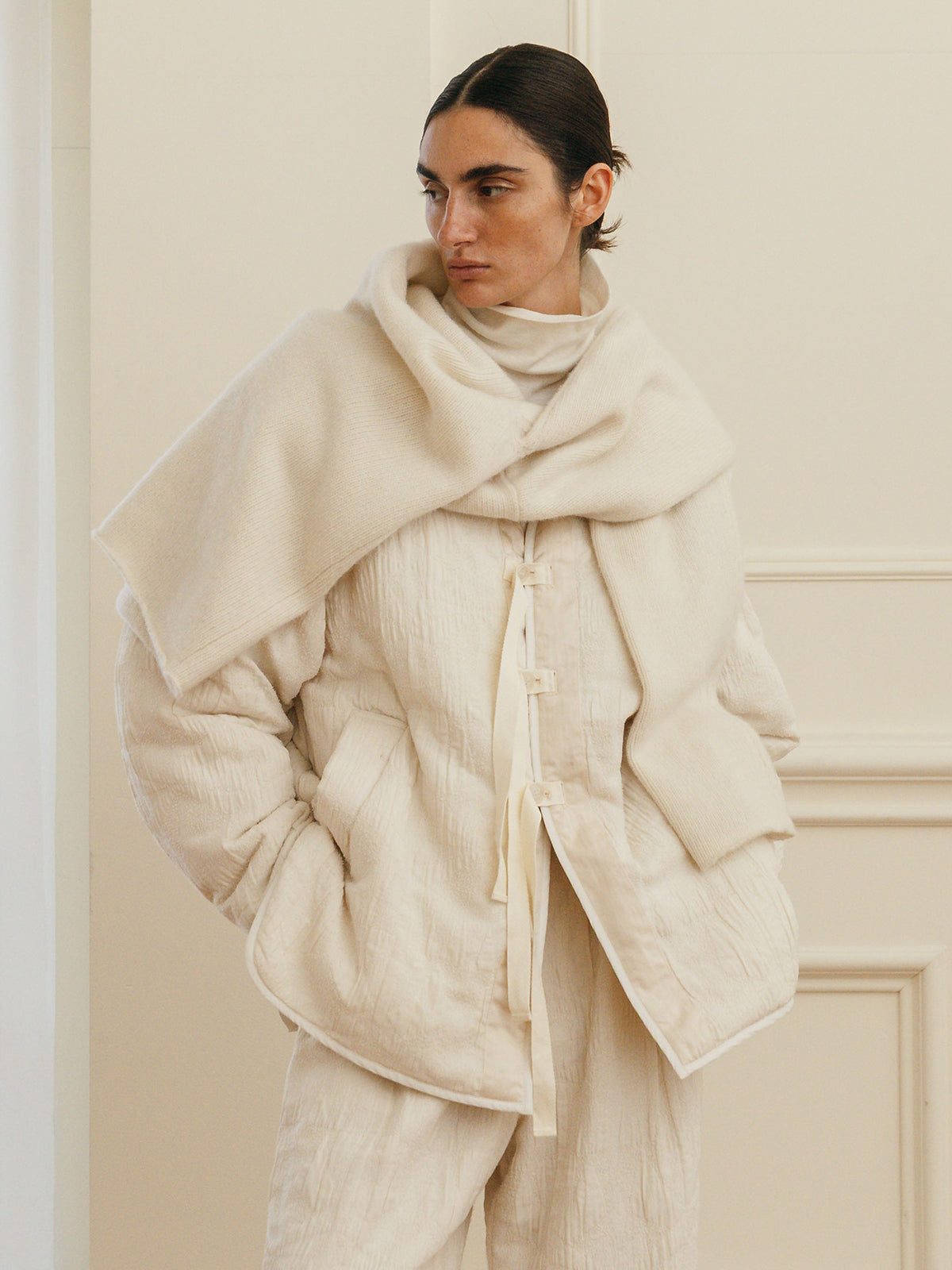 KIRYU JACQUARD LINER JACKET