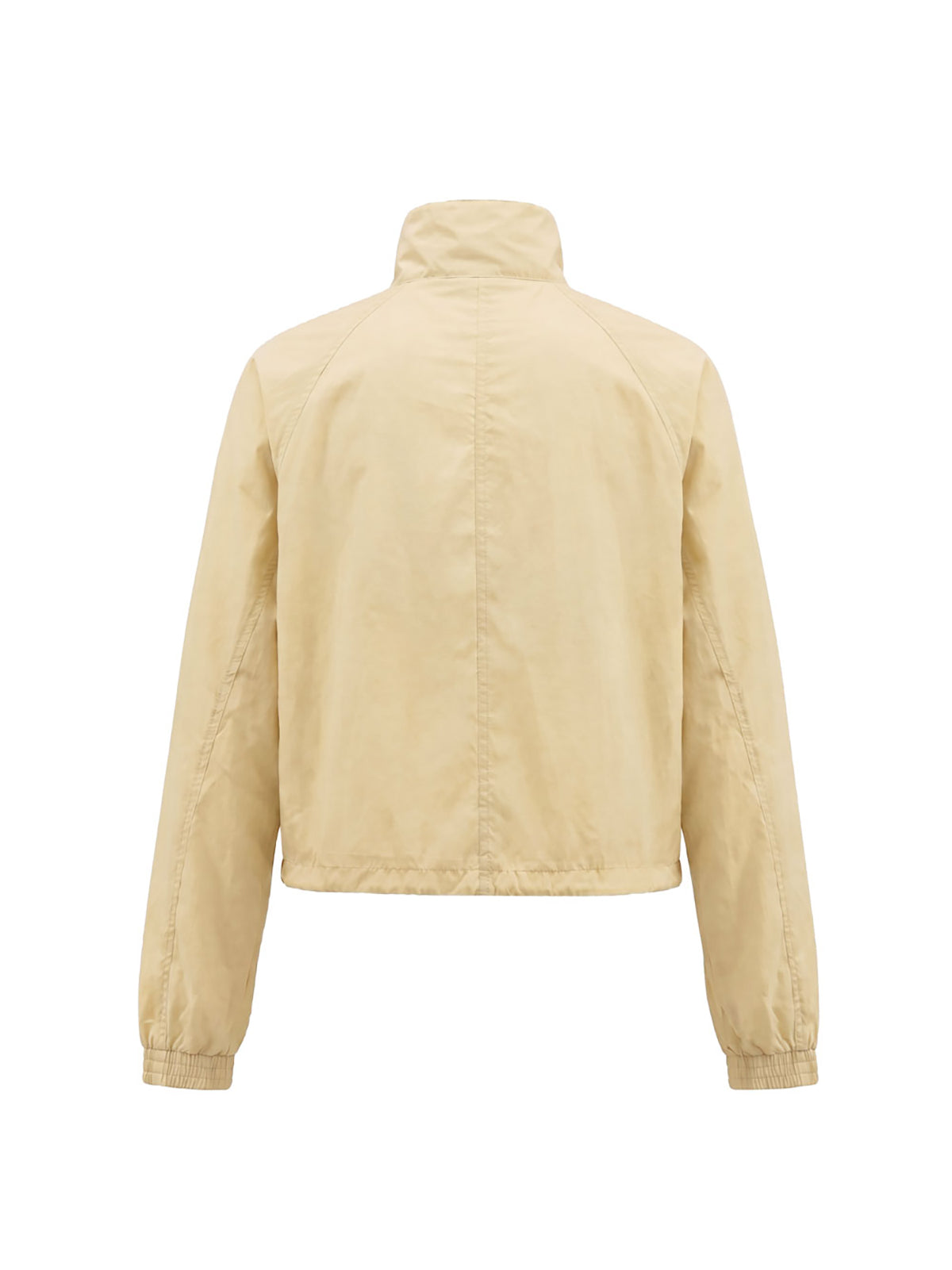 【Studio Doe】Stand Collar Drawstring Hem Lightweight Jacket