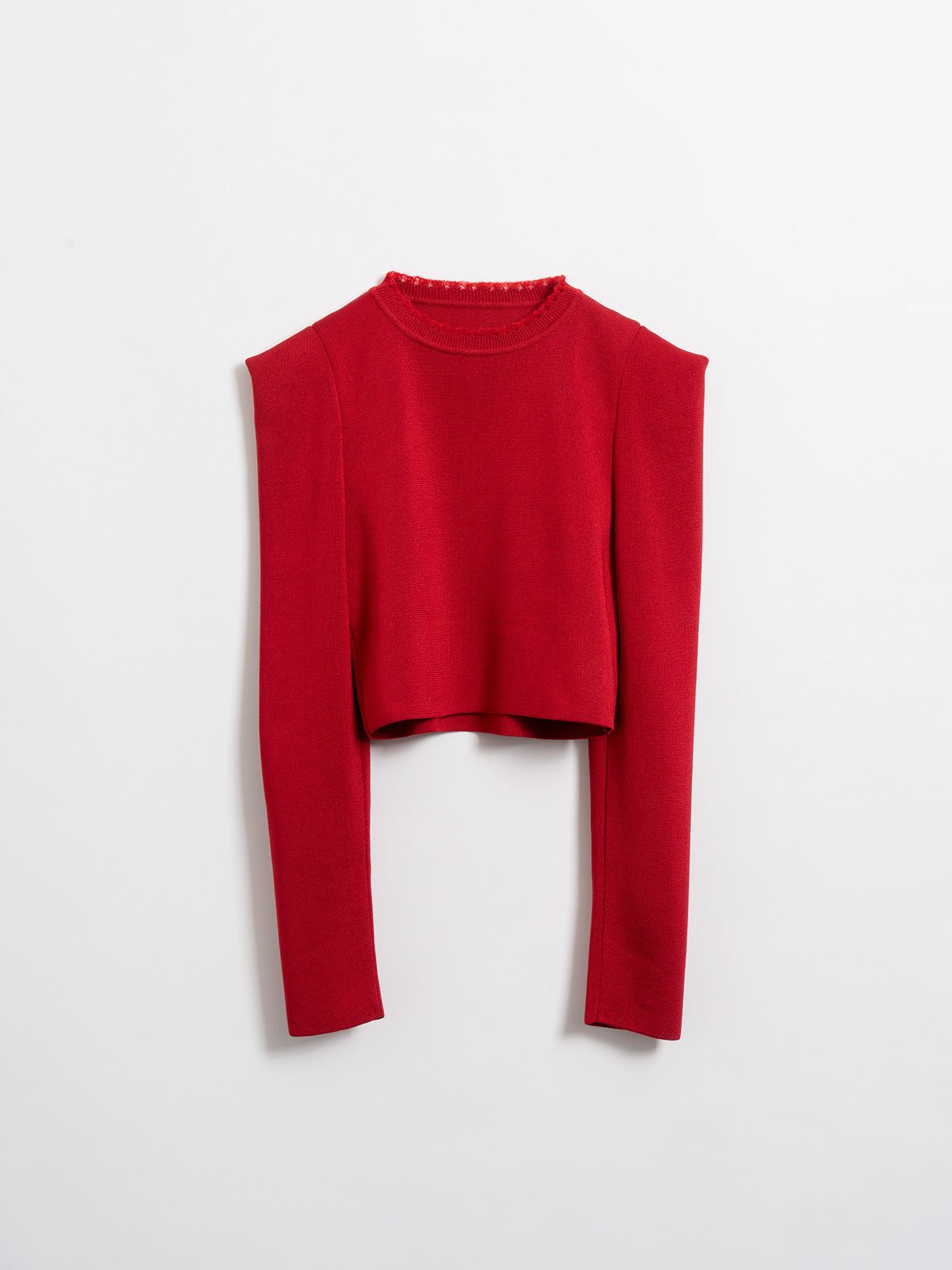 Statement shoulder knit