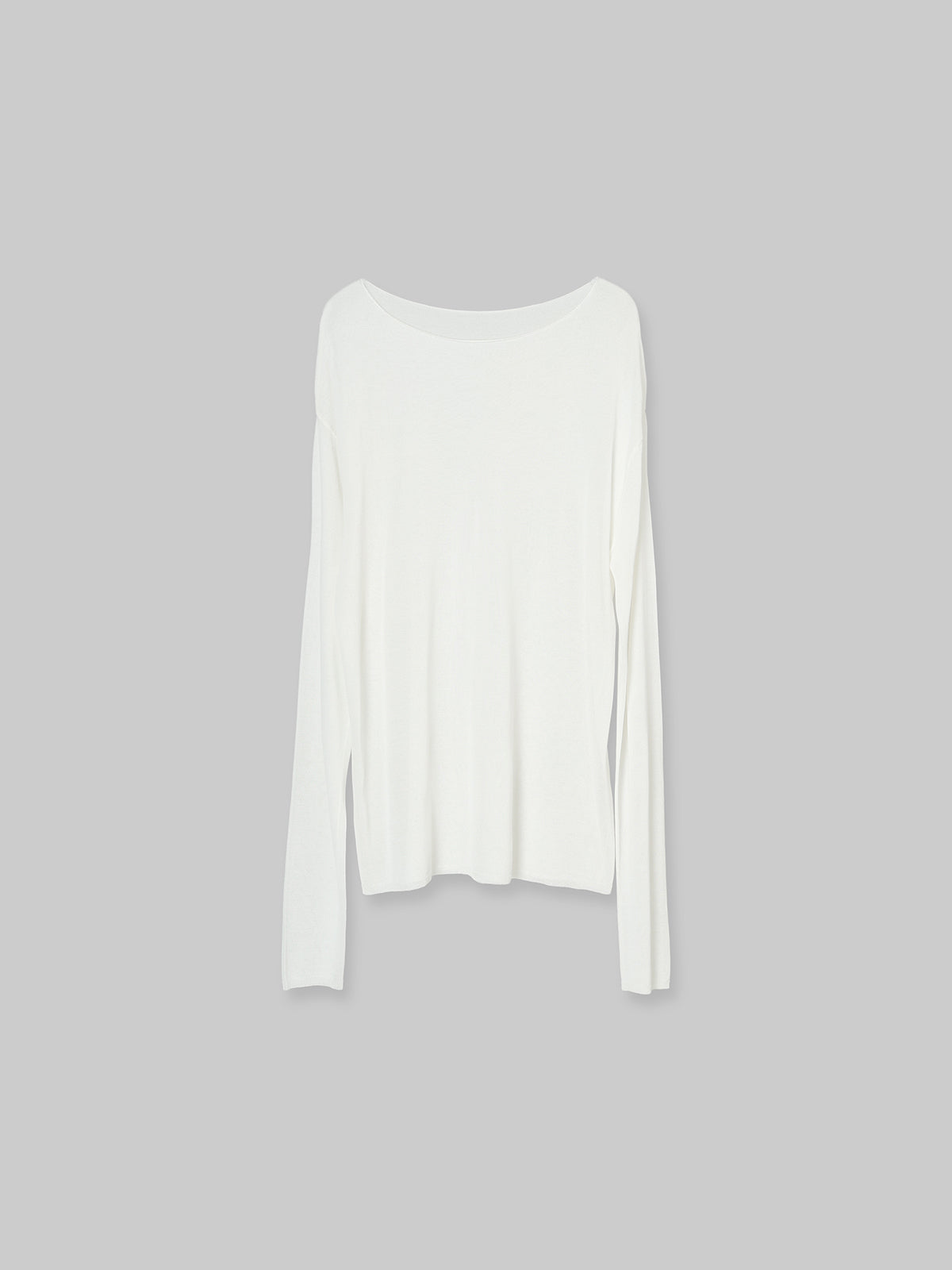 WOOL SILK SHEER KNIT