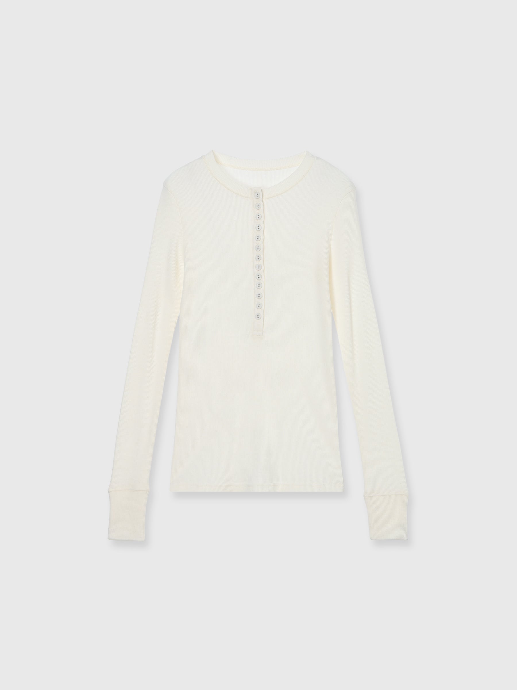 HENLY NECK LONG SLEEVE TEE