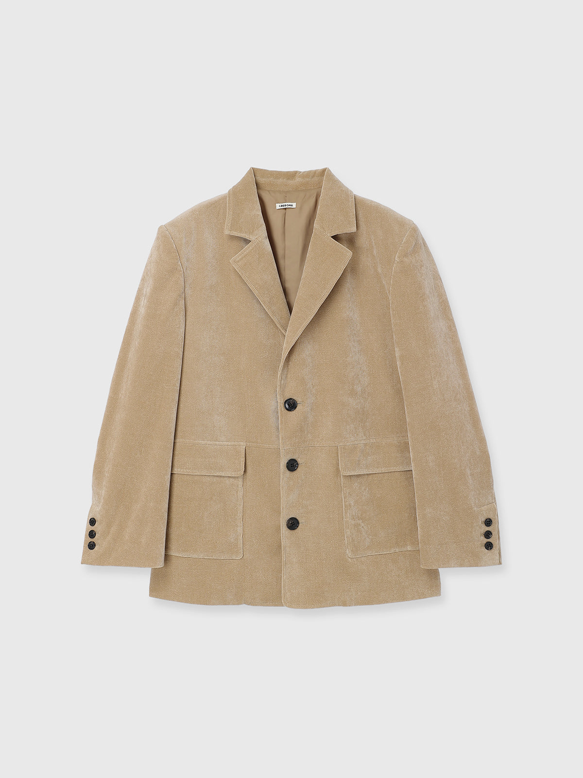 CORDUROY TAILORED JACKET