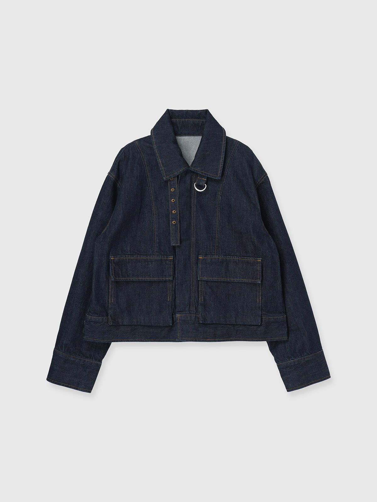 TWO POCKET DENIM JACKET