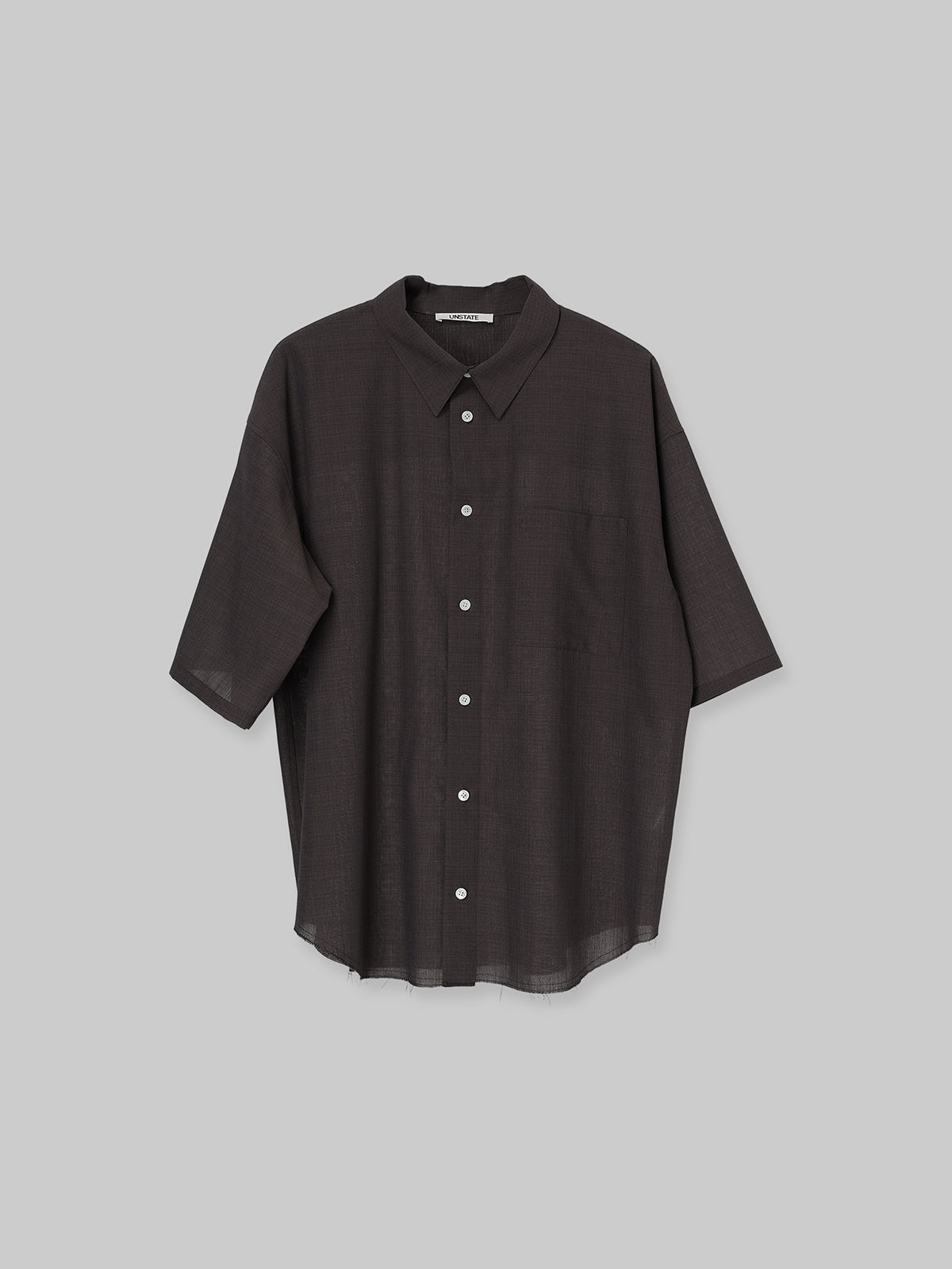SHEER HALF SLEEVE SHIRT