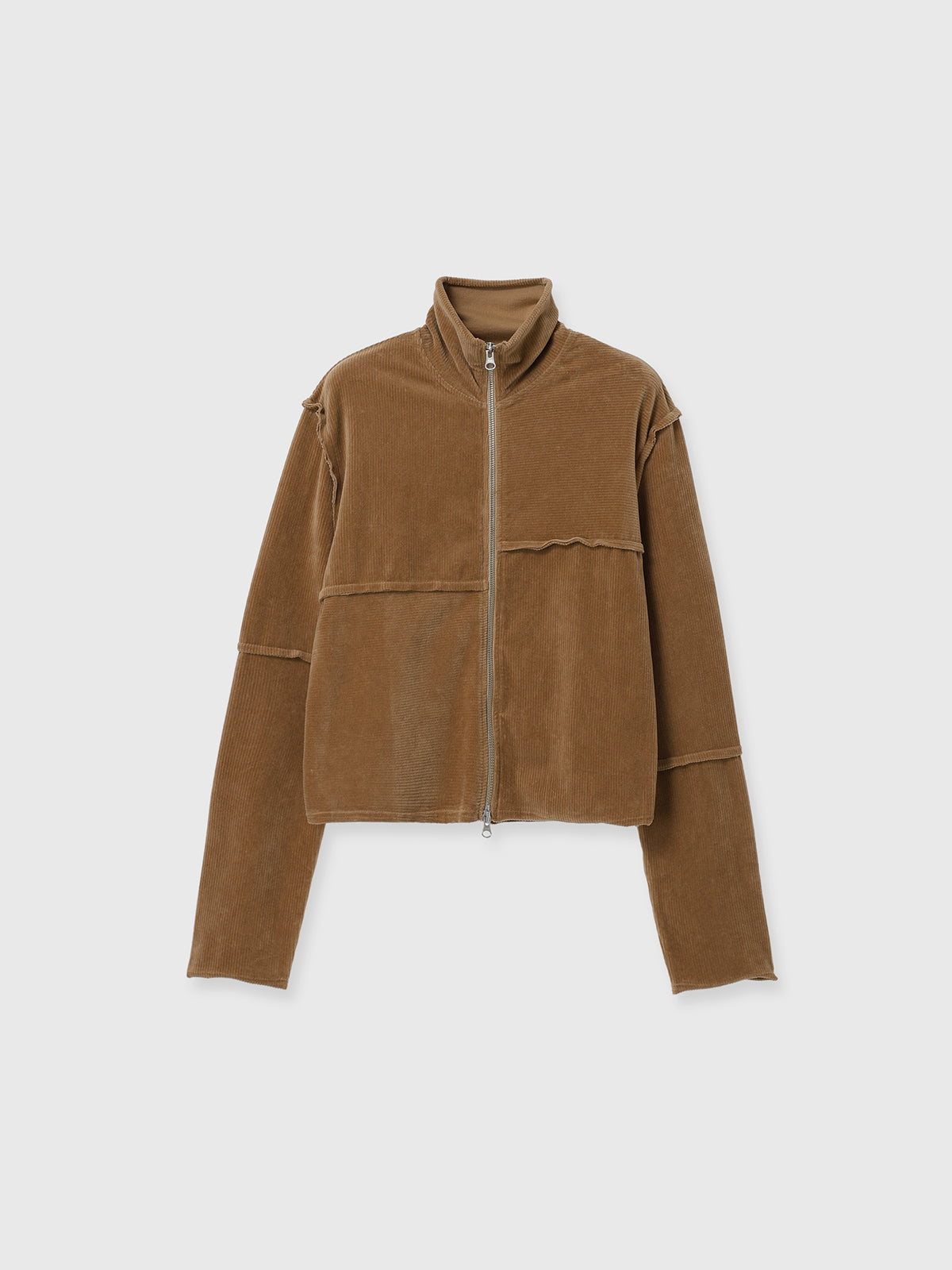TERRA VELOUR FIT ZIP TOPS