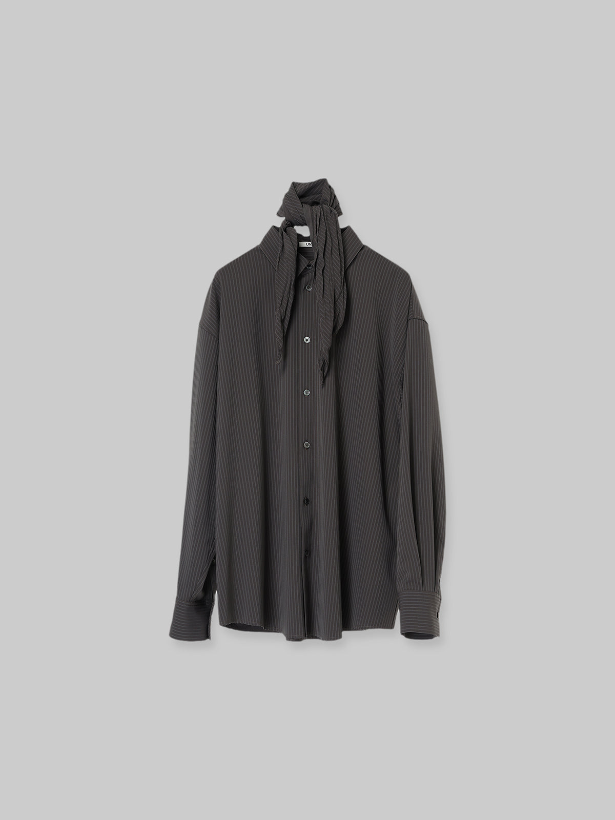 SCARF COLLAR SHRT