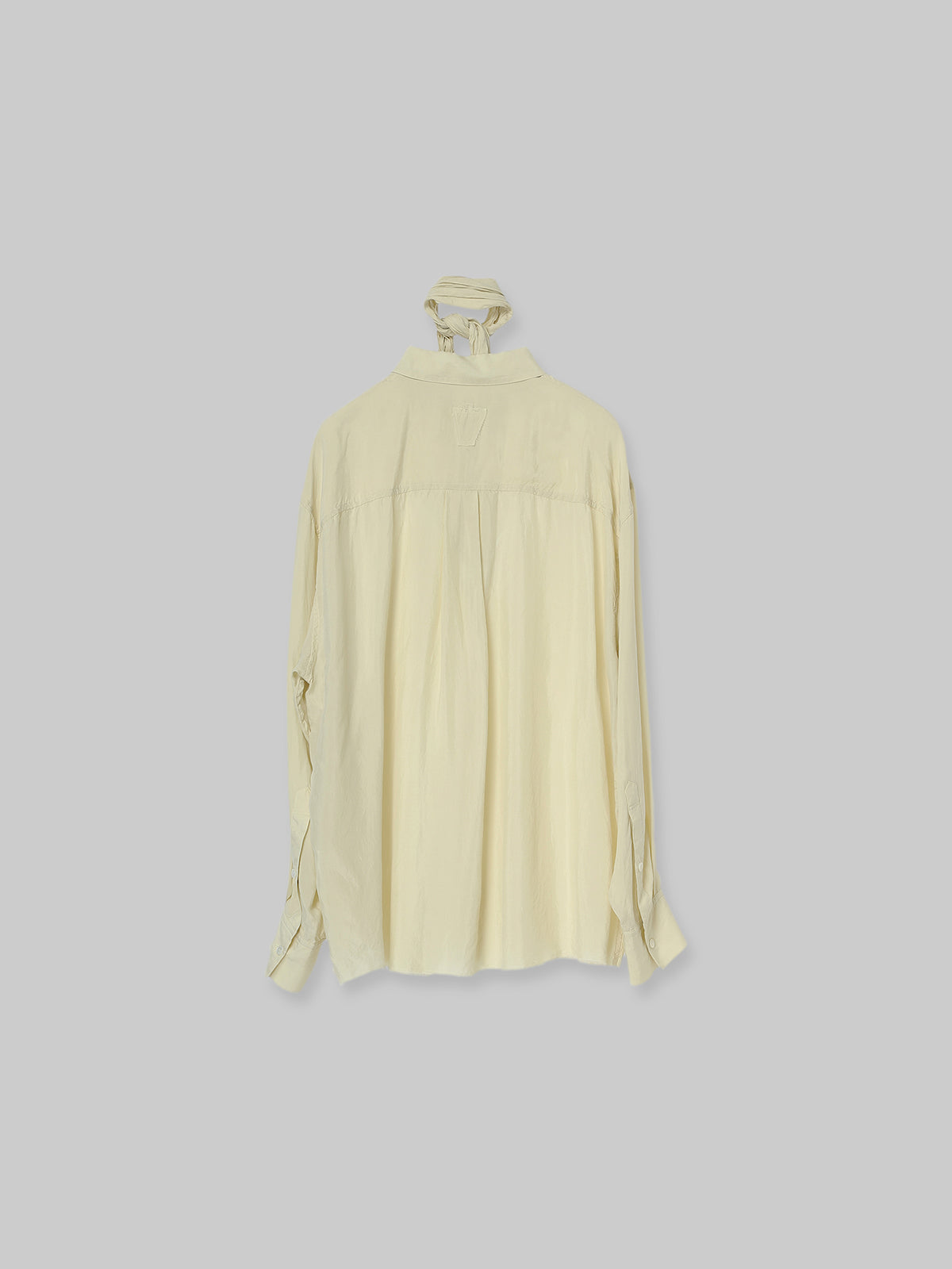 SCARF COLLAR SHRT